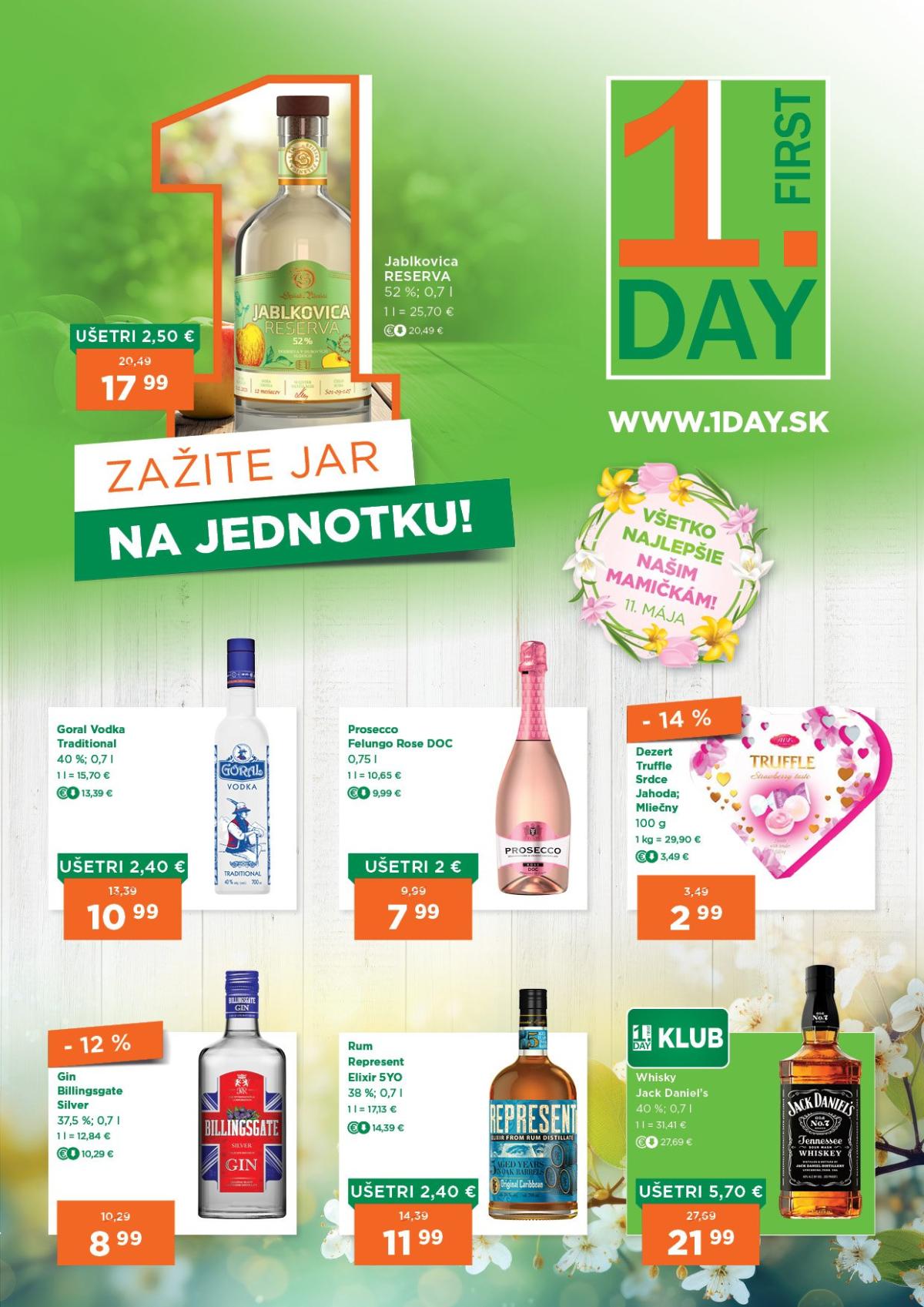1.DAY leták platný od 08.05. - 21.05.
