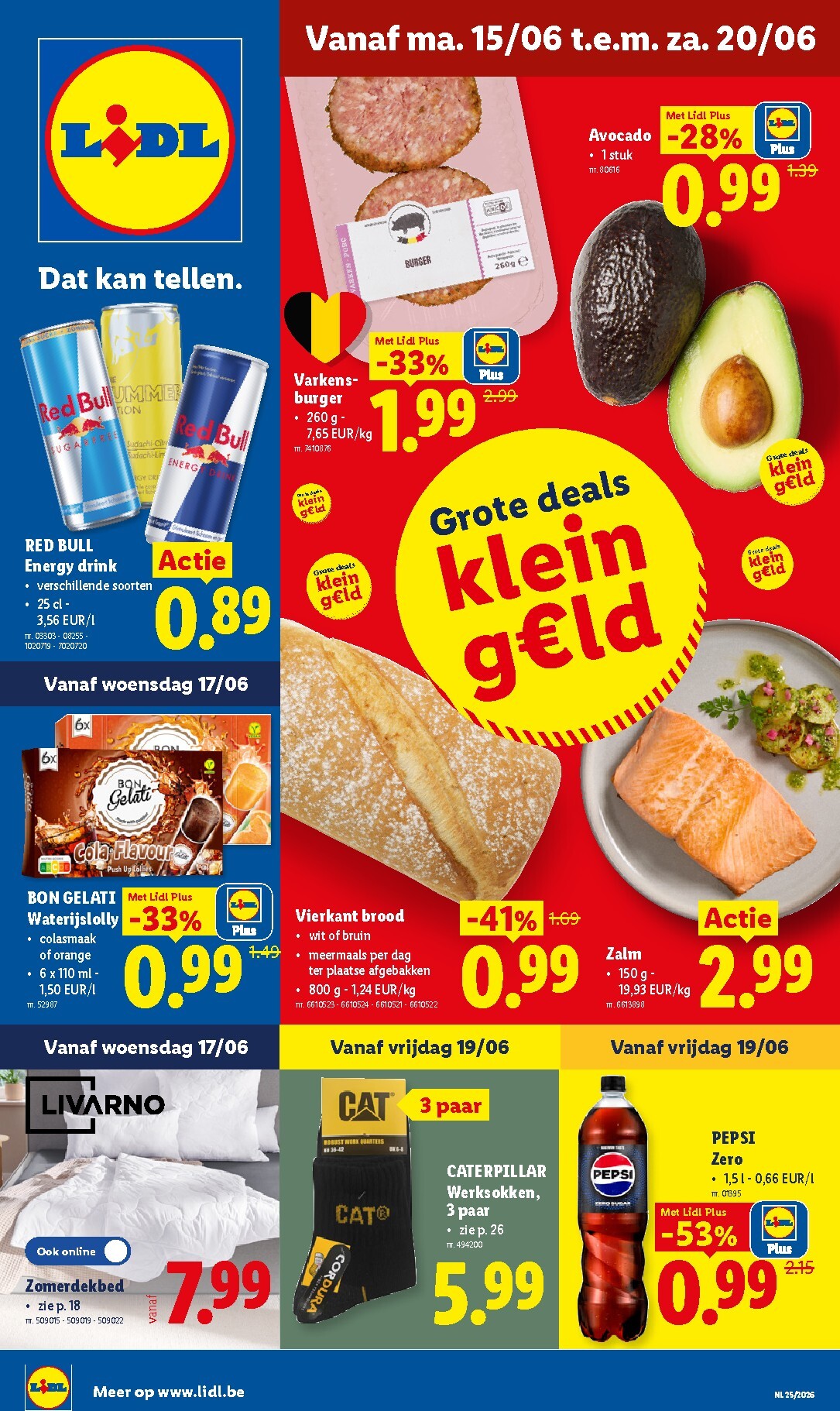 Lidl folder voor volgende week van maandag 15/06/2026 tot zaterdag 20/06/2026