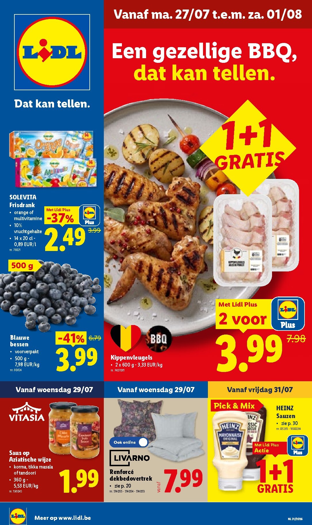 Lidl folder voor volgende week van maandag 27/07/2026 tot zaterdag 01/08/2026