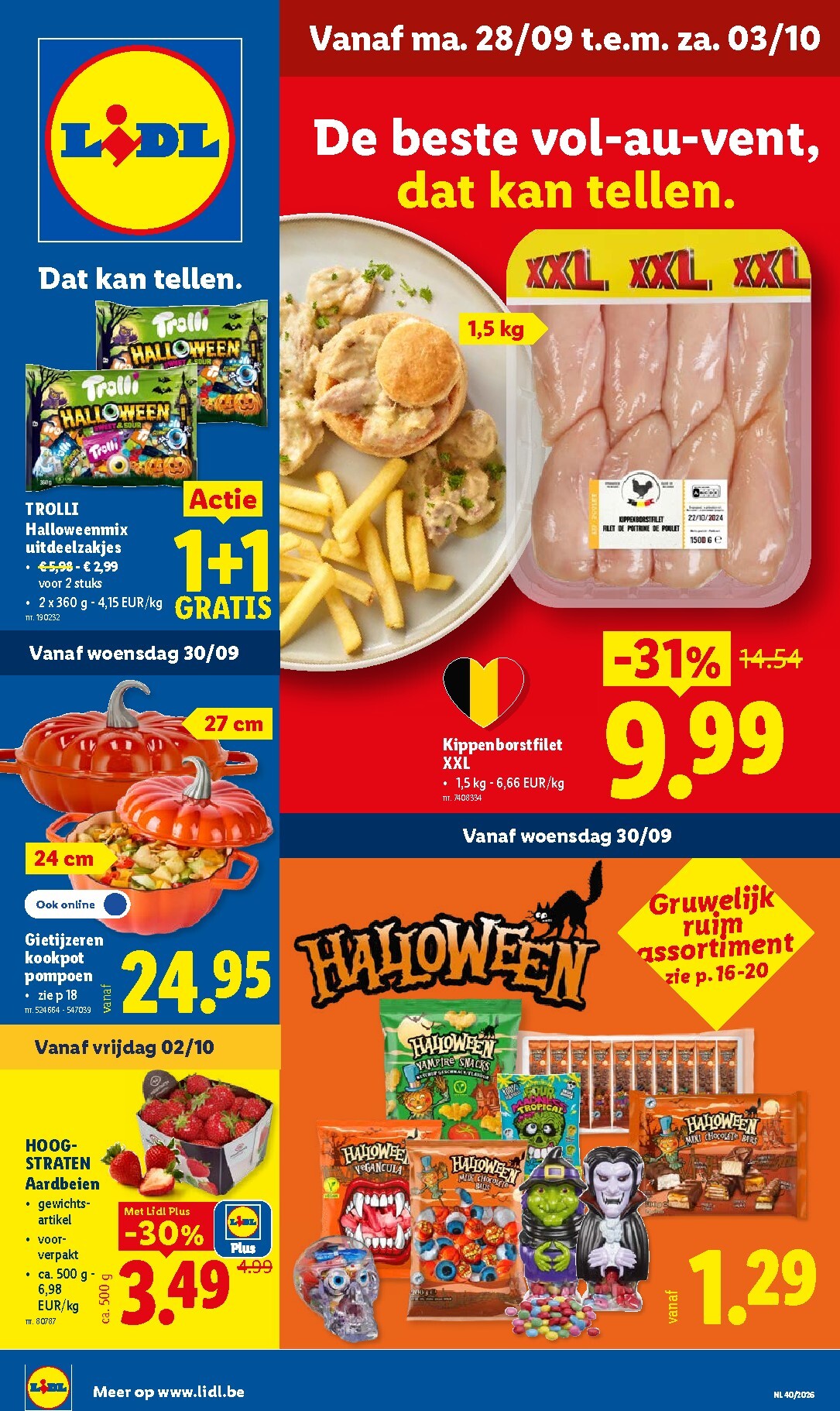 Lidl folder voor volgende week van maandag 28/09/2026 tot zaterdag 03/10/2026