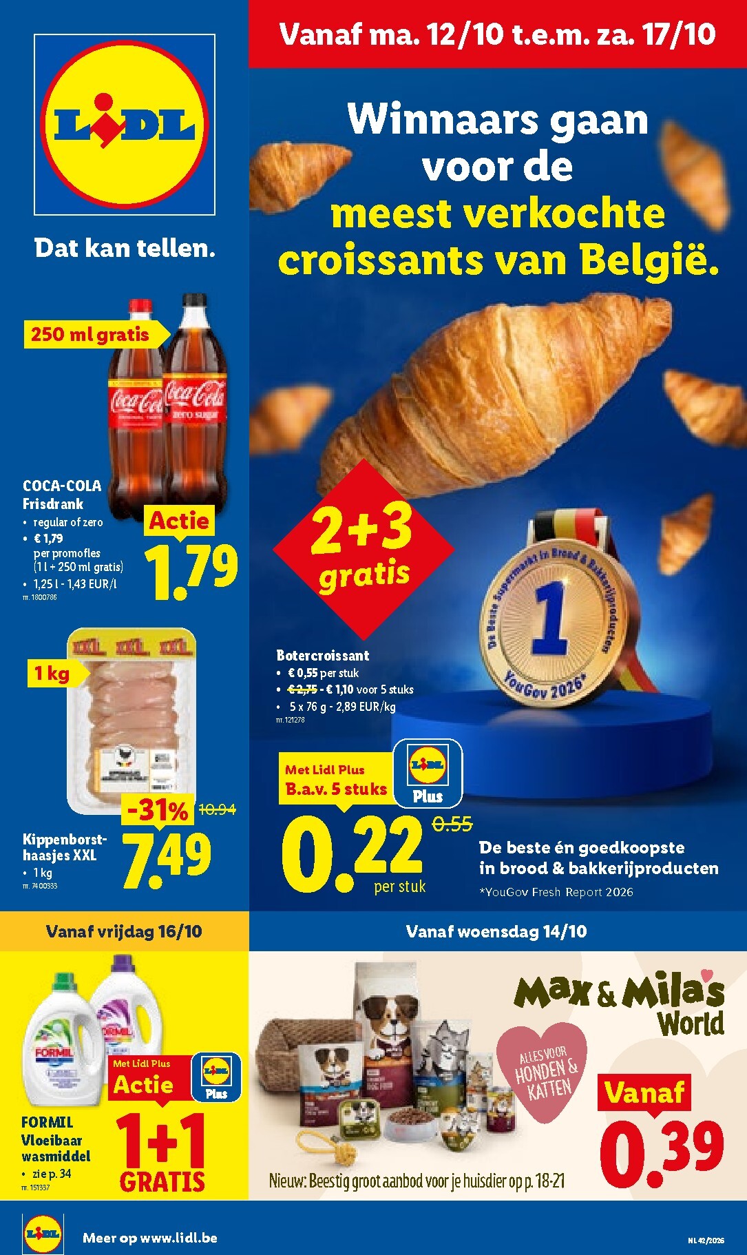 Lidl folder voor volgende week van maandag 12/10/2026 tot zaterdag 17/10/2026