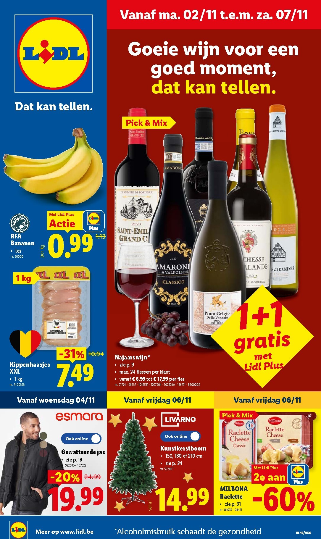 Lidl folder voor volgende week van maandag 02/11/2026 tot zaterdag 07/11/2026