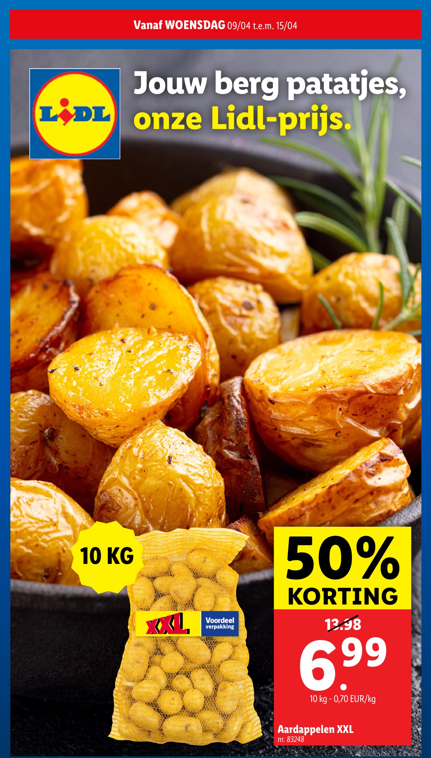 Topaanbiedingen bij LIDL, Hubo en Delhaize: Mis de 50% korting op aardappelen, luxe tuinhuizen en verse asperges niet! Laatste promoties en kortingen van 2025-04-09