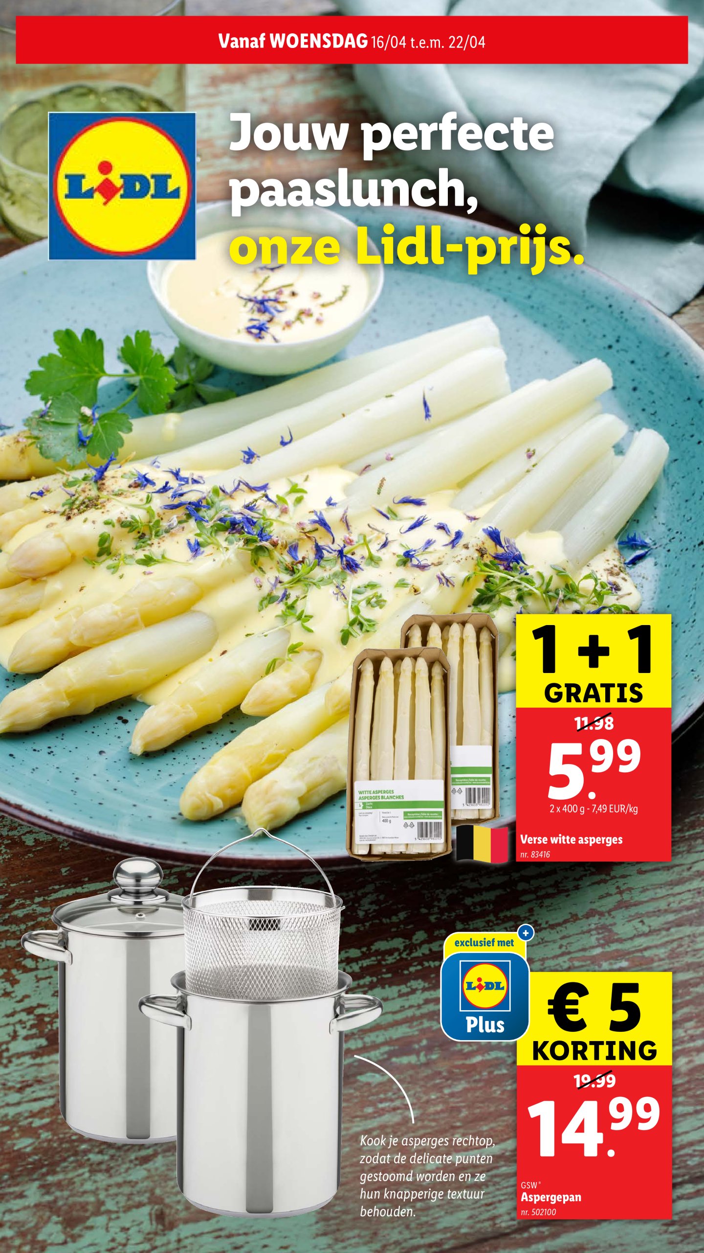Topdeals bij LIDL met witte asperges, Hubo met Xyladecor houtbescherming en Delhaize met Schotse zalm voor 16 april 2025: De nieuwste promoties en kortingen onthuld!