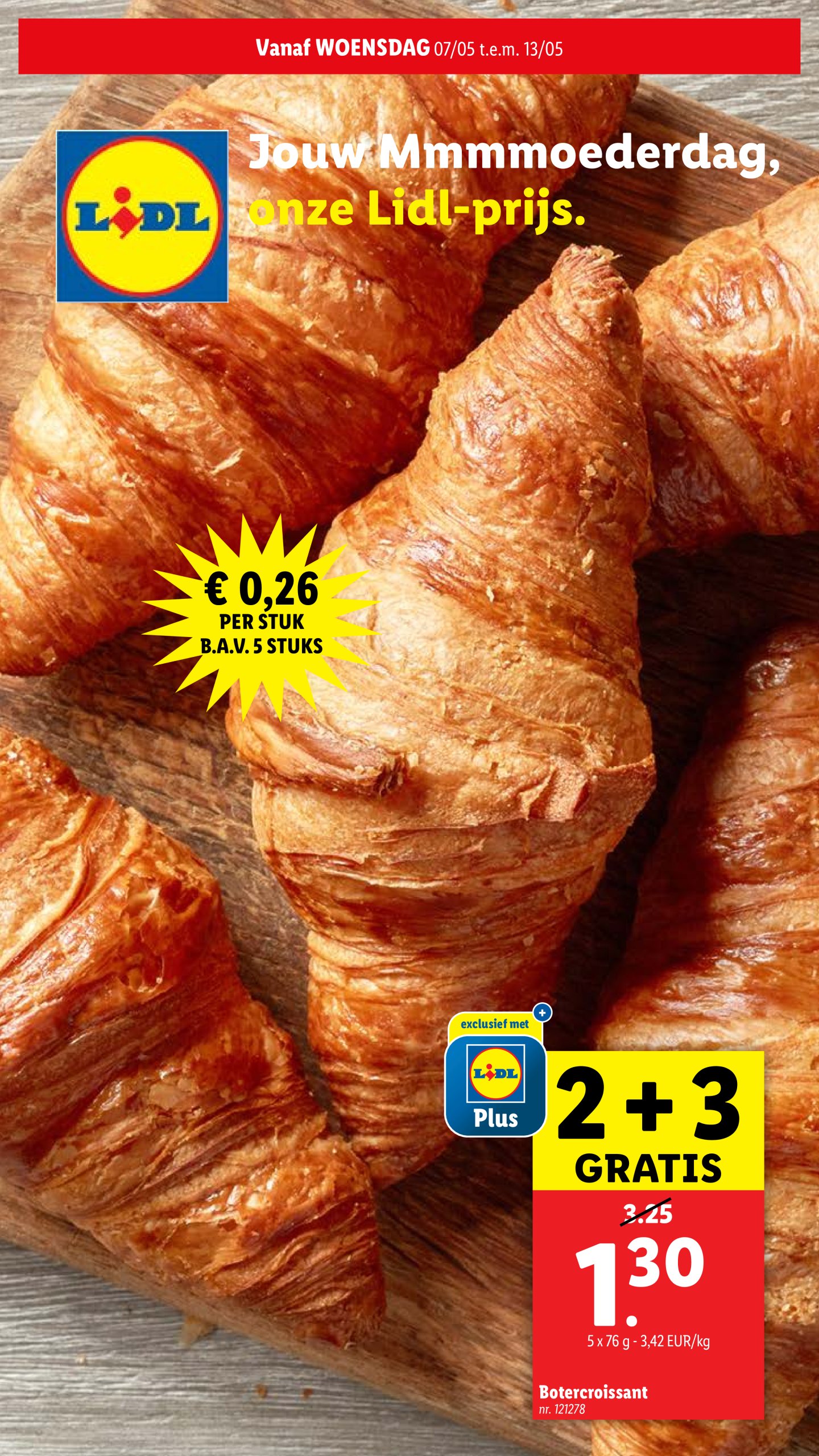 Ontdek de ongelofelijke aanbiedingen: Lidl's croissants, Hubo's loungeset en Delhaize's champagne! Ontdek de laatste promoties en kortingen op 2025-05-07!
