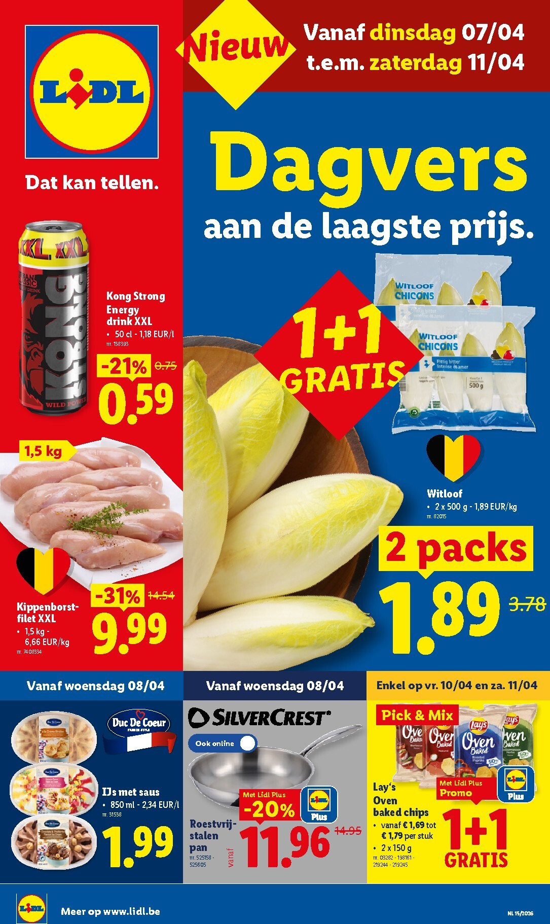 De Lidl folder geldig vanaf 07/04/2026 t/m 11/04/2026