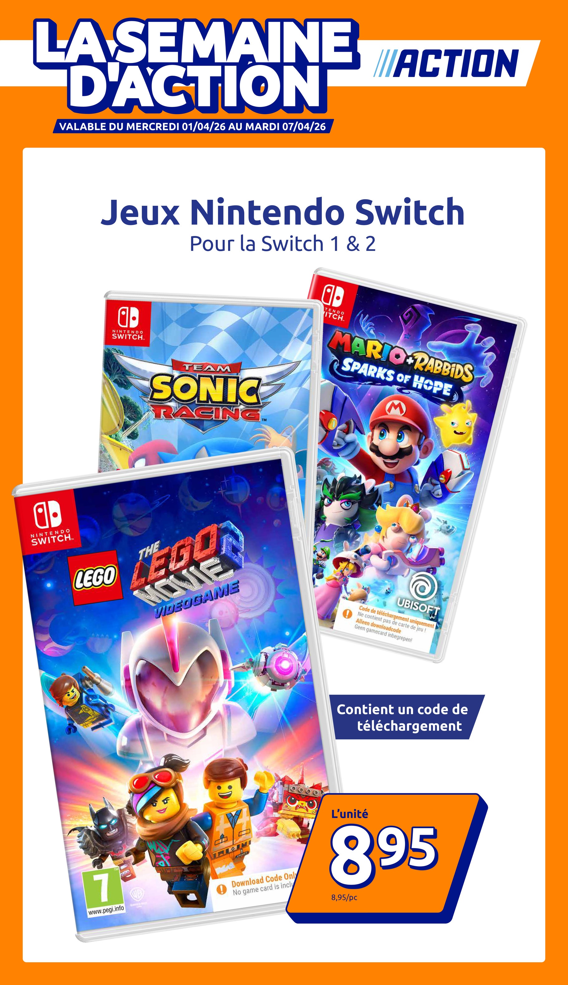 De Action folder geldig vanaf 01/04/2026 t/m 07/04/2026