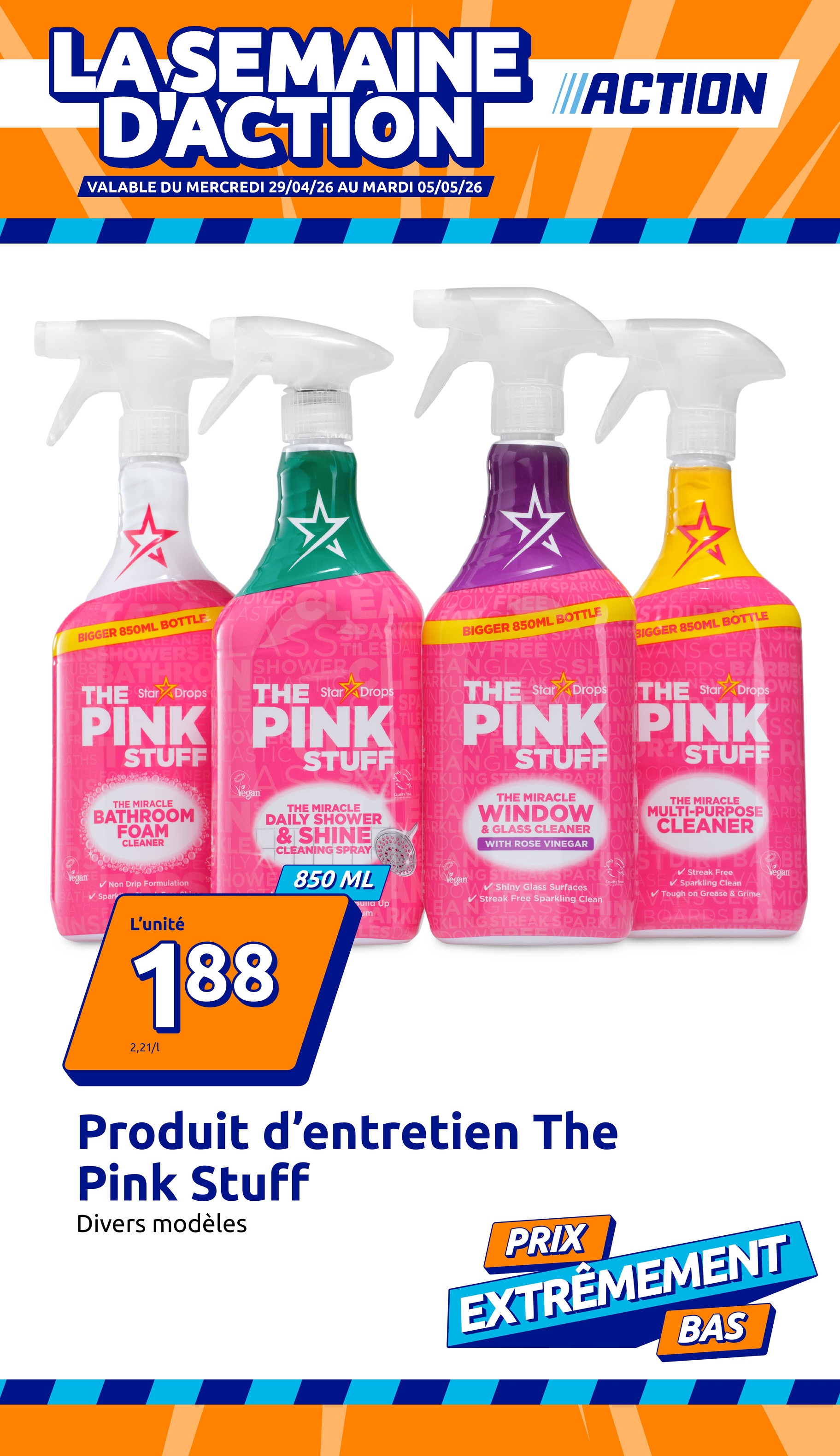 Toekomstige Action folder geldig van woensdag 29/04/2026 tot dinsdag 05/05/2026