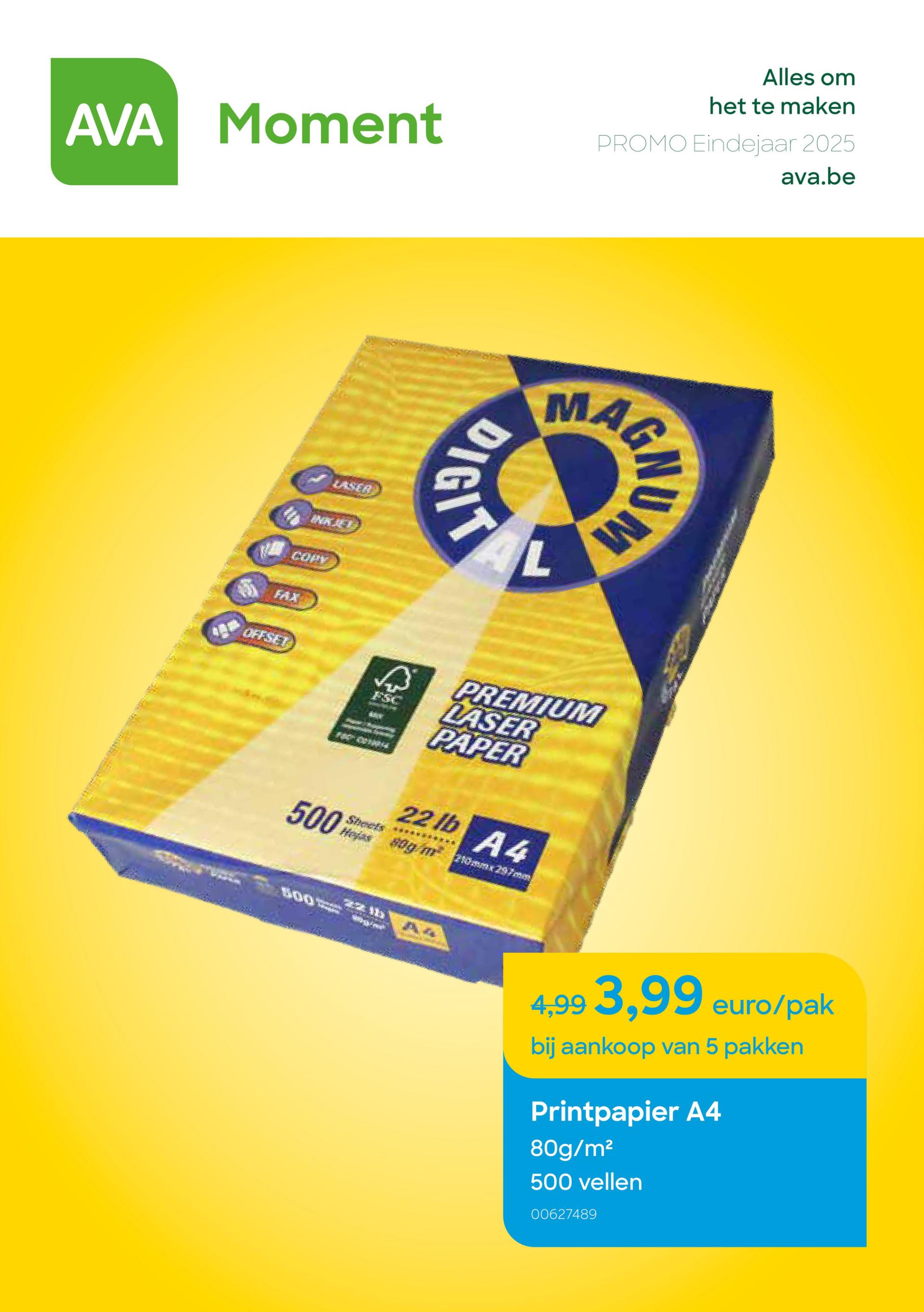 De Ava folder geldig vanaf 01/12 t/m 31/12