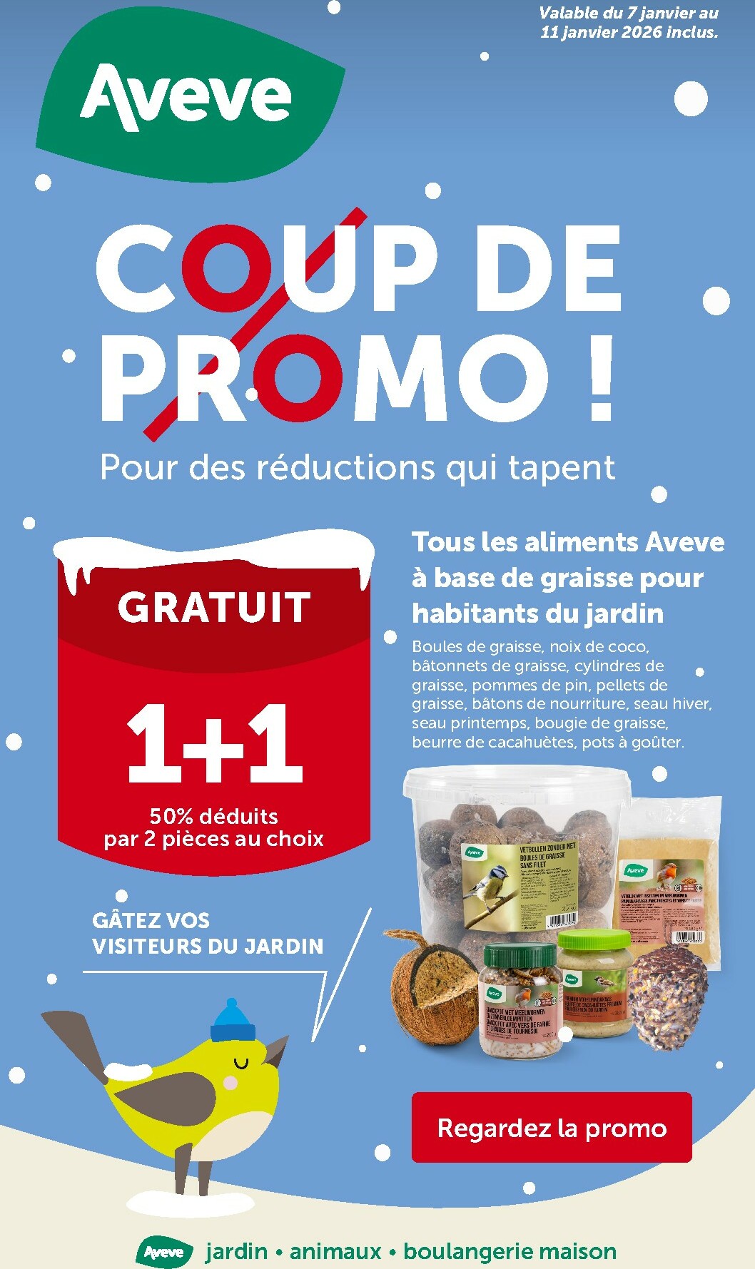 De Aveve folder geldig vanaf 07/01 t/m 11/01