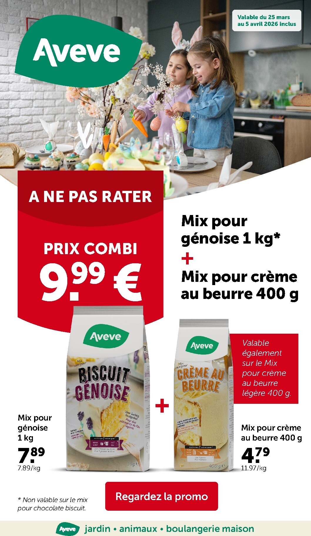 De Aveve folder geldig vanaf 25/03/2026 t/m 05/04/2026