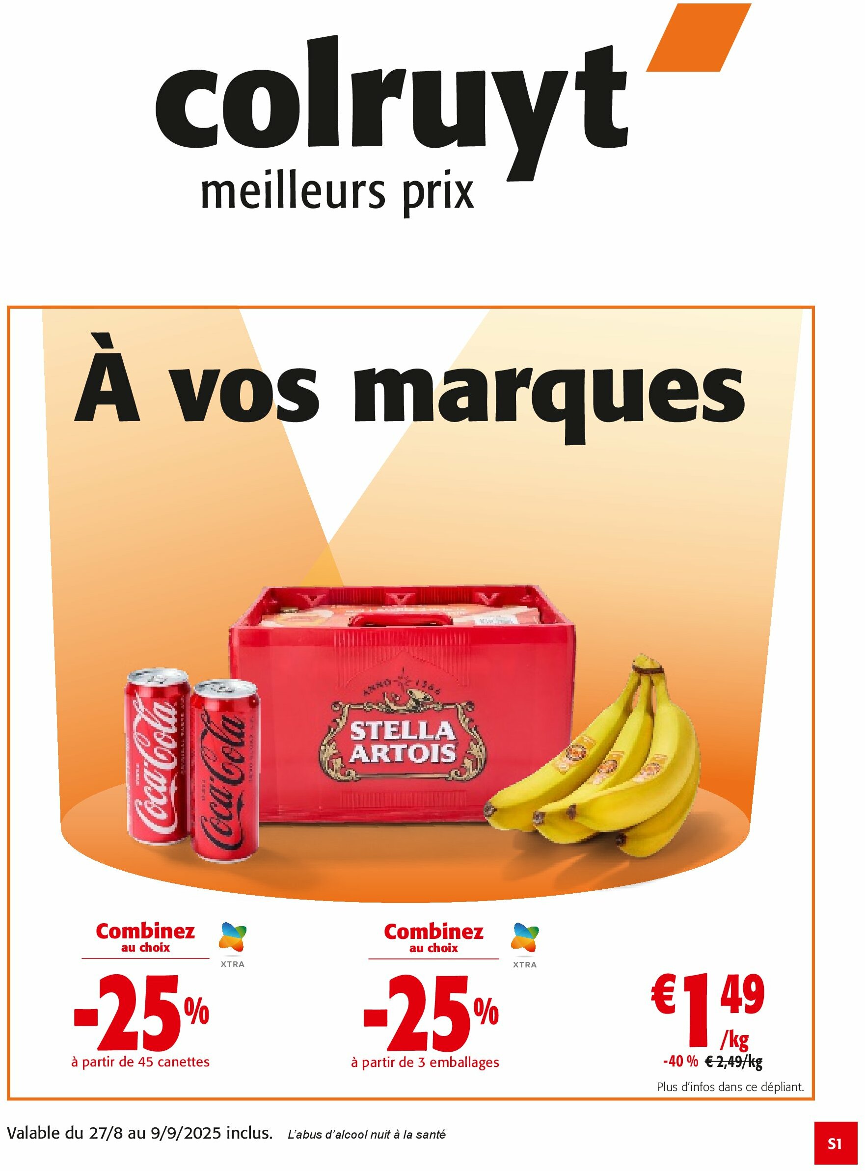 Colruyt folder geldig vanaf 27/08 - 09/09