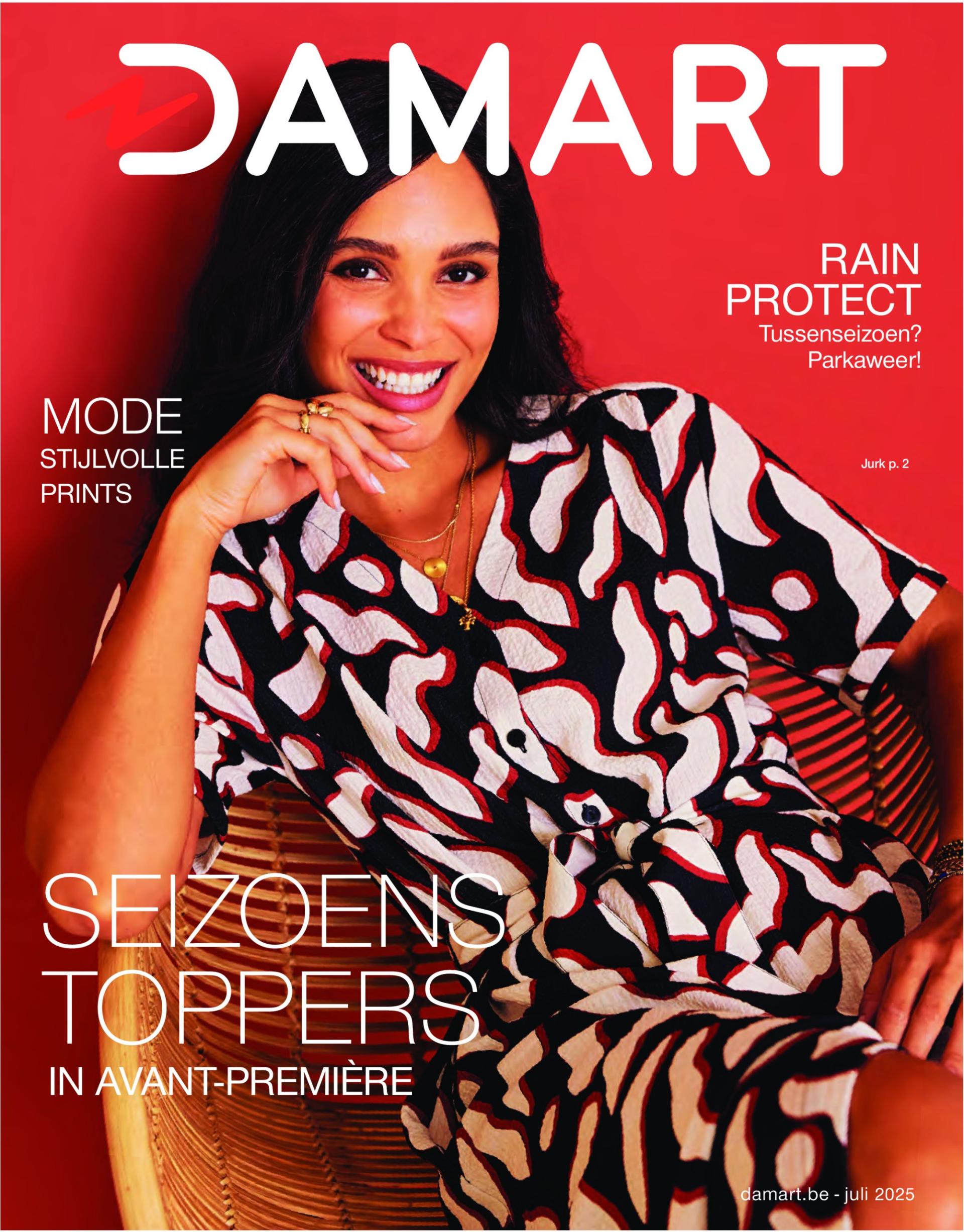 Damart folder geldig vanaf 14/07 - 31/07