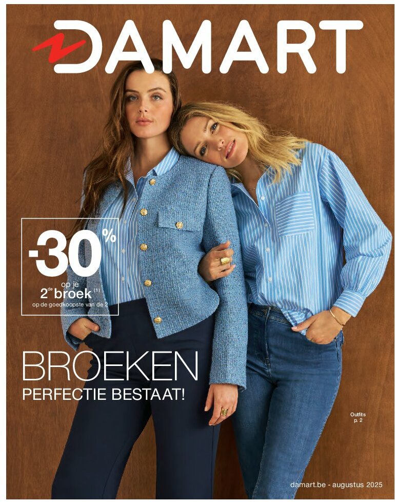 Damart folder geldig vanaf 01/08 - 31/08