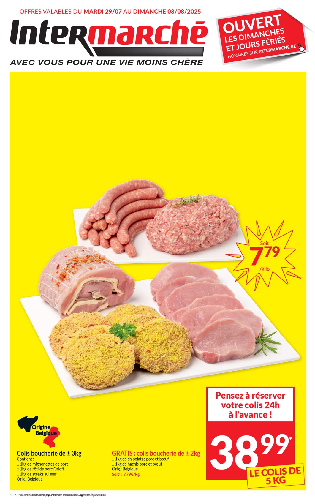 Intermarché folder geldig vanaf 29/07 - 03/08