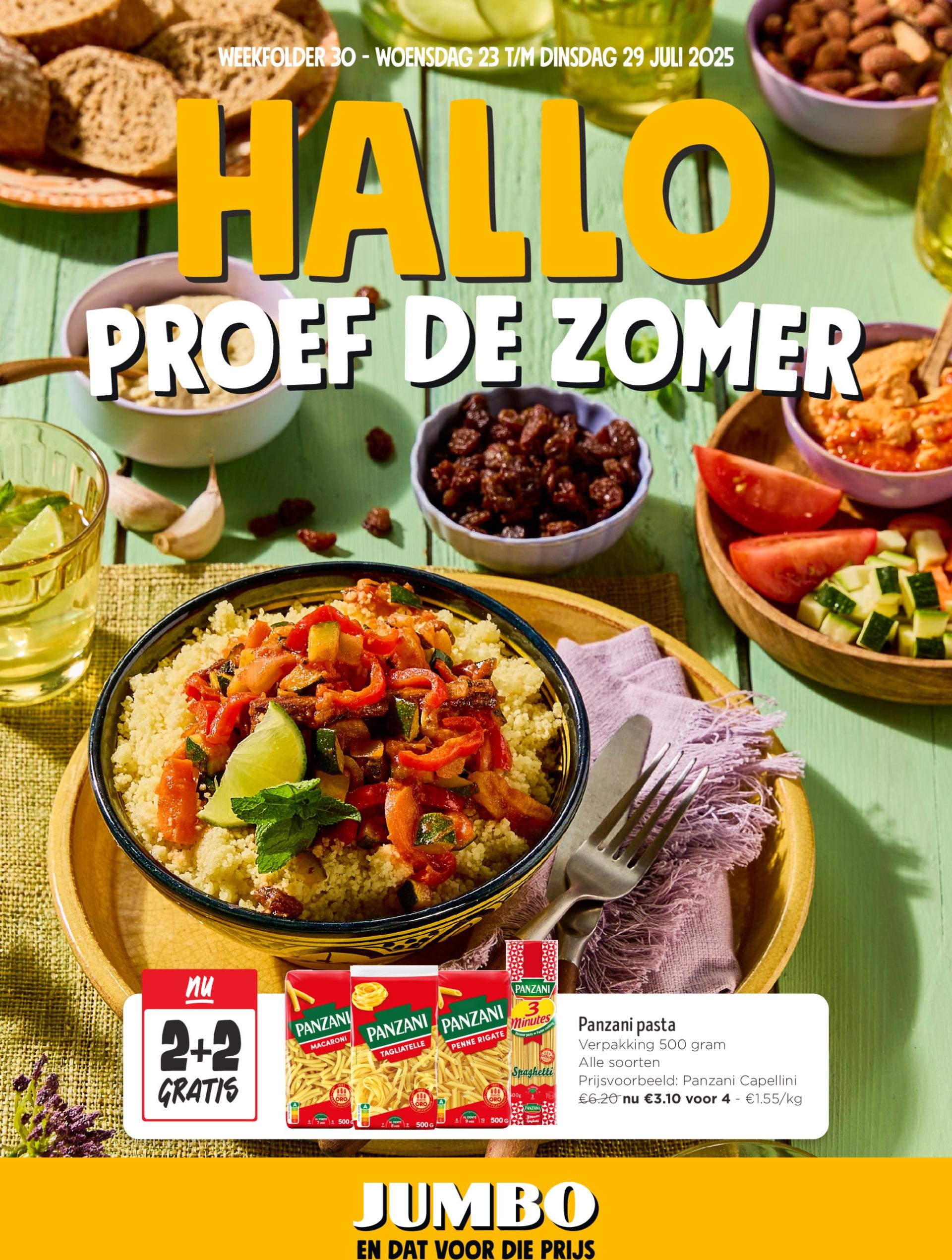 Jumbo folder geldig vanaf 23/07 - 29/07