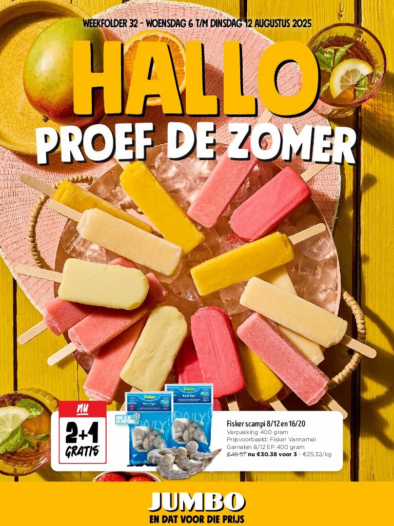 Jumbo folder geldig vanaf 06/08 - 12/08