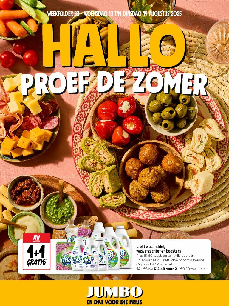 Jumbo folder geldig vanaf 13/08 - 19/08