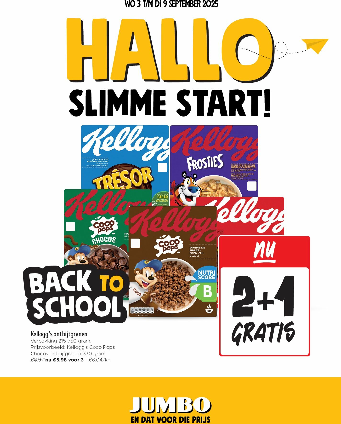 Jumbo folder geldig vanaf 03/09 - 09/09