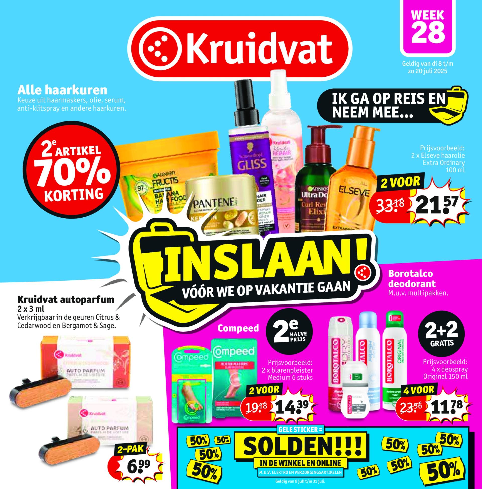 Kruidvat folder geldig vanaf 08/07 - 20/07