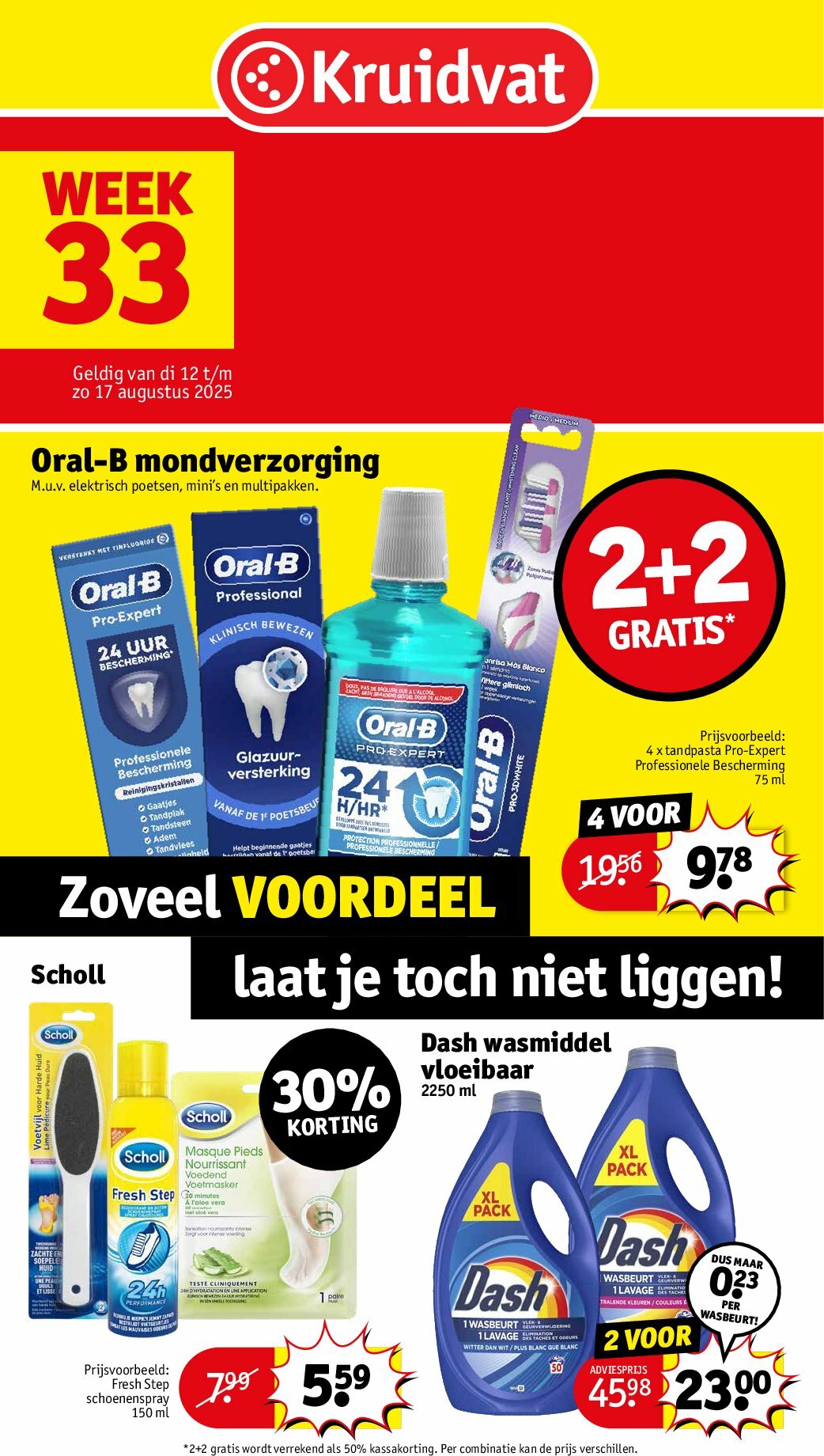 Kruidvat folder geldig vanaf 12/08 - 17/08