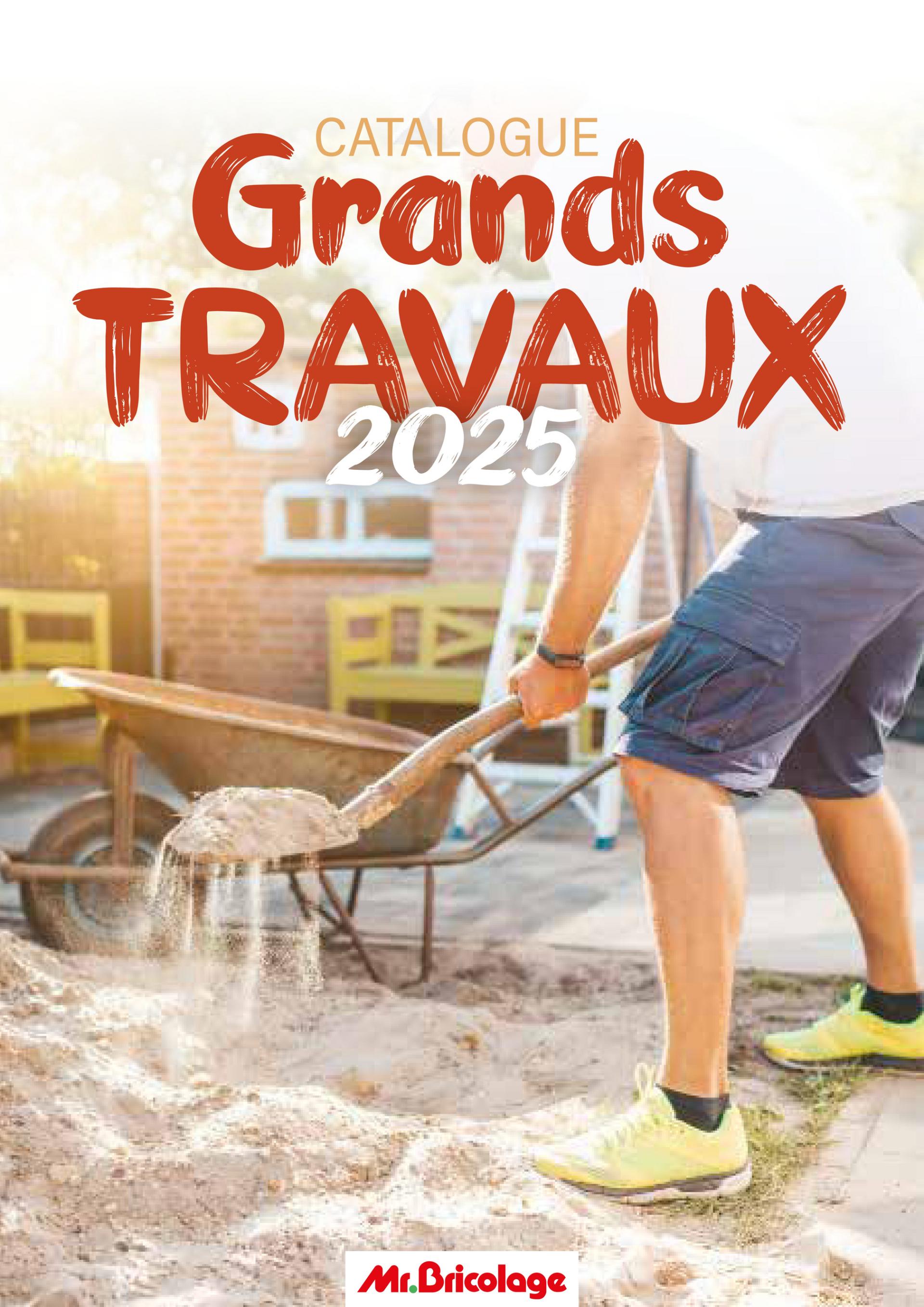 Mr. Bricolage - Grands Travaux 2025 folder geldig vanaf 09/07 - 31/12