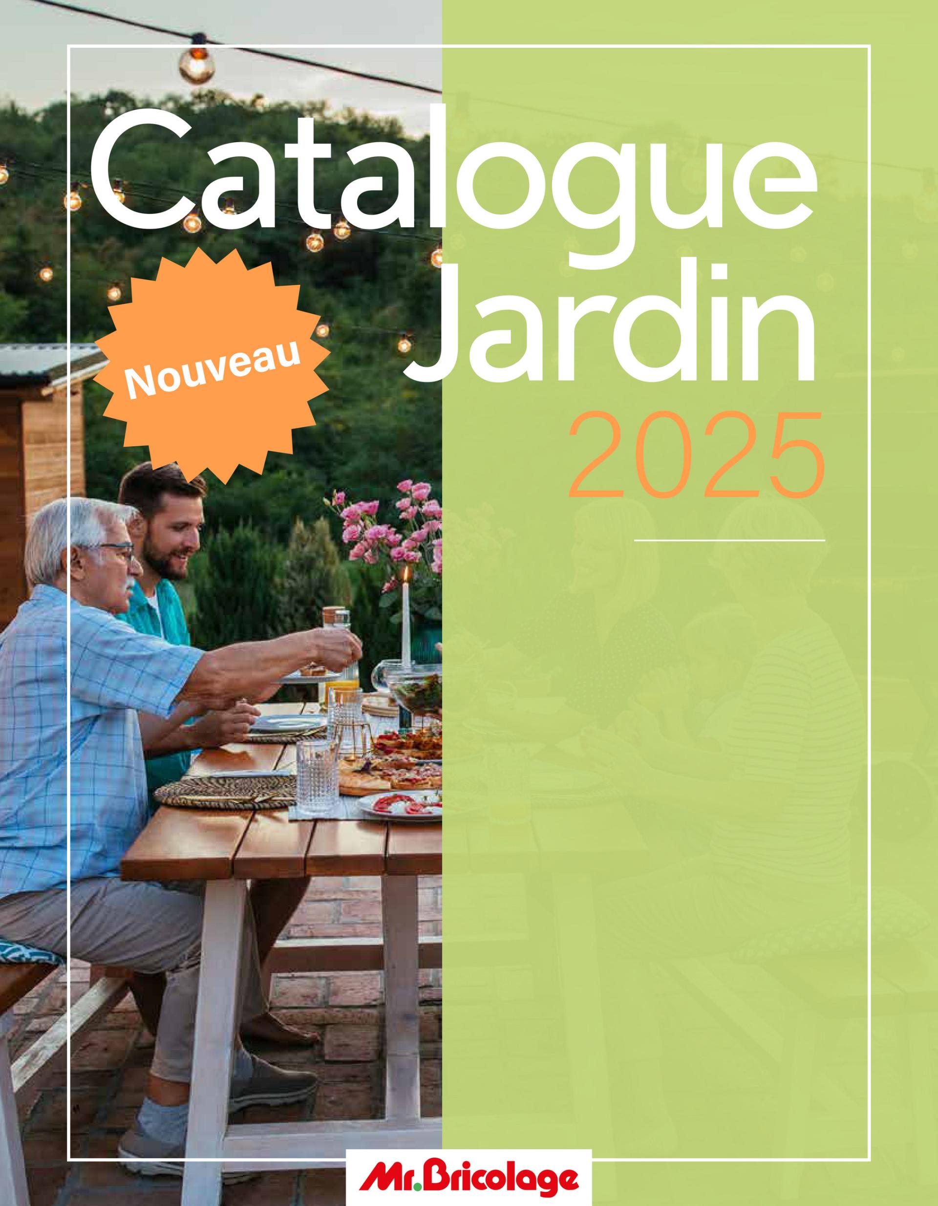 Mr. Bricolage - Catalogue Jardin 2025 folder geldig vanaf 19/04 - 31/08