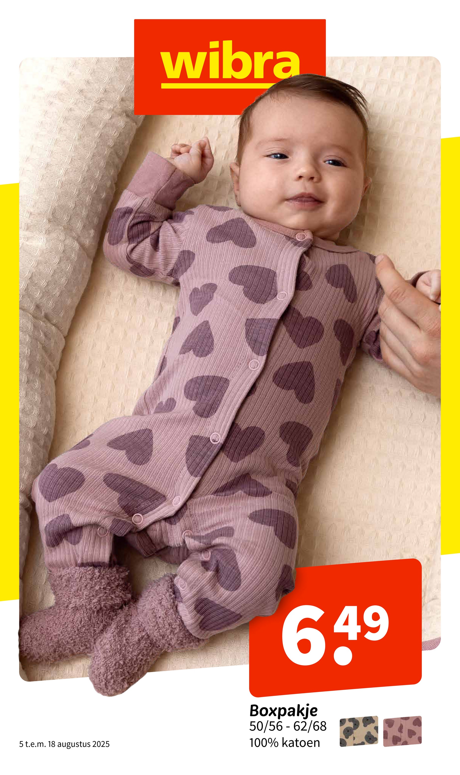 Wibra - Baby folder geldig vanaf 25/07 - 07/08