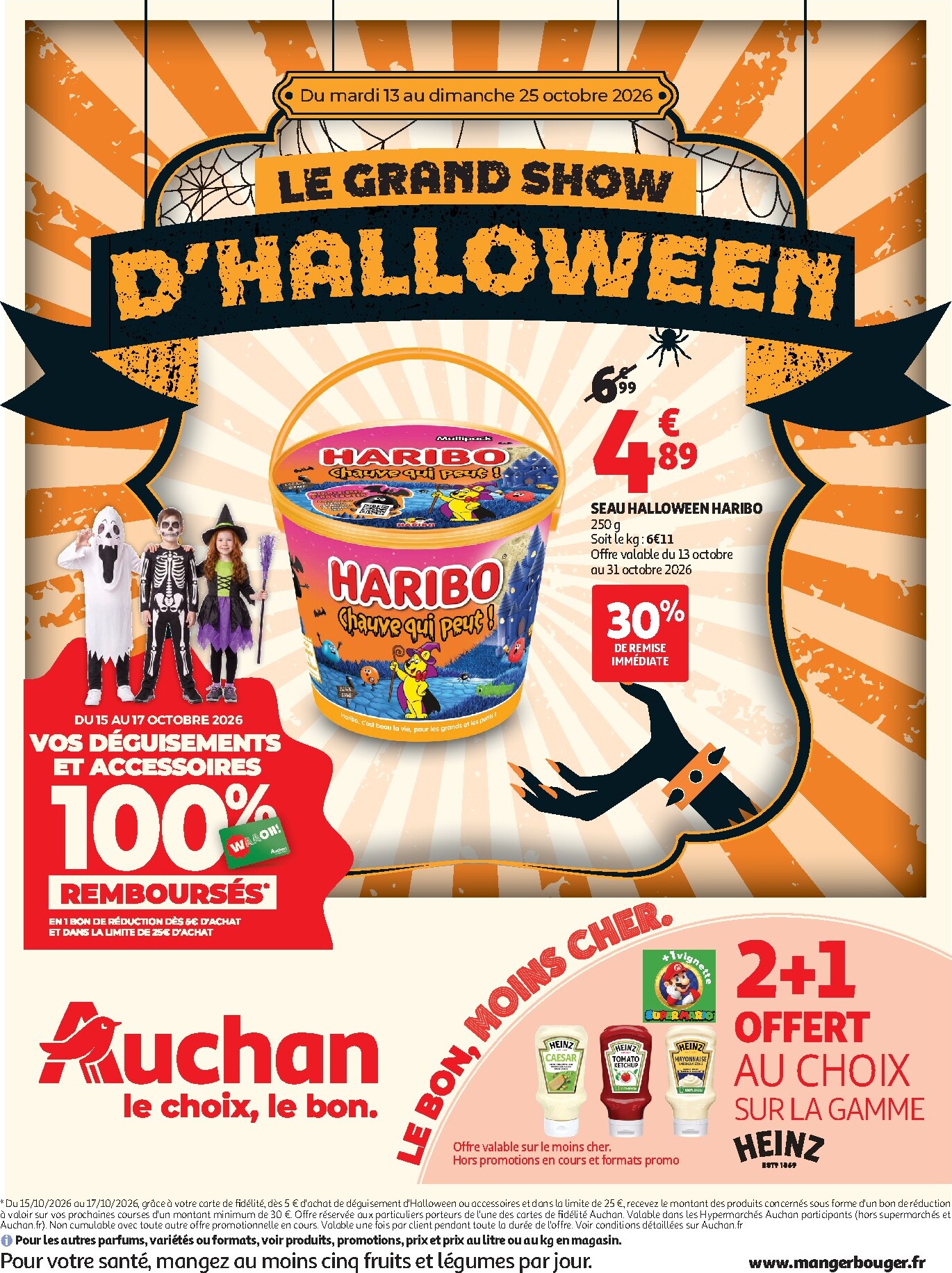 Auchan folder voor volgende week van dinsdag 13/10/2026 tot zondag 25/10/2026