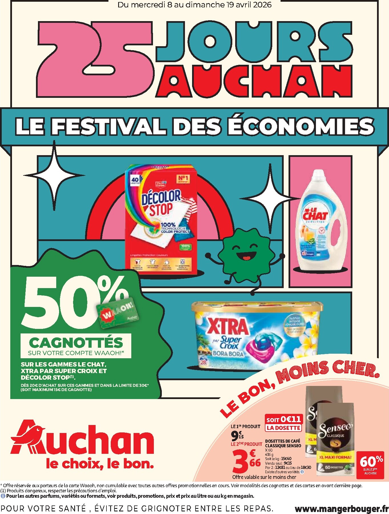 De Auchan folder geldig vanaf 08/04/2026 t/m 19/04/2026