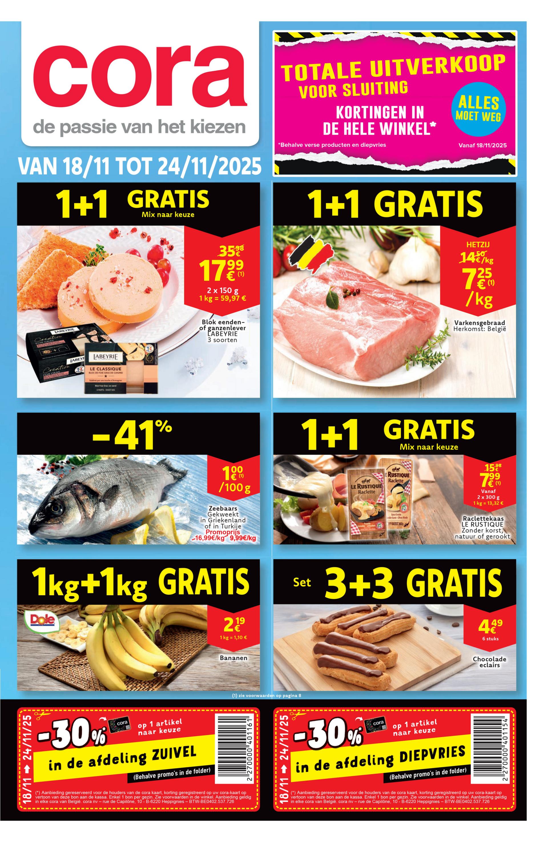 De Cora folder geldig vanaf 18/11 t/m 24/11