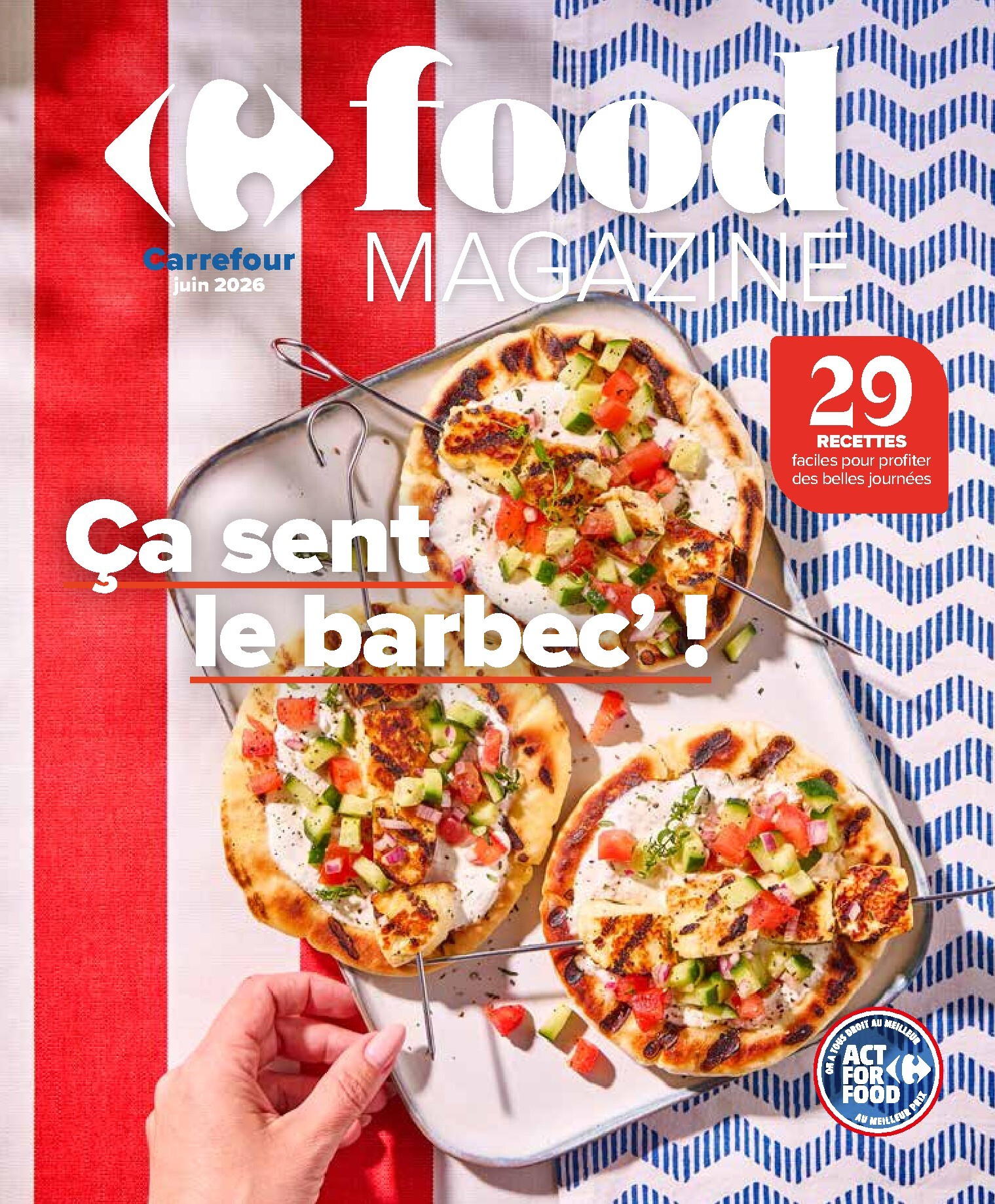 Huidige Carrefour - Food Magazine folder geldig van donderdag 11/06/2026 tot woensdag 15/07/2026