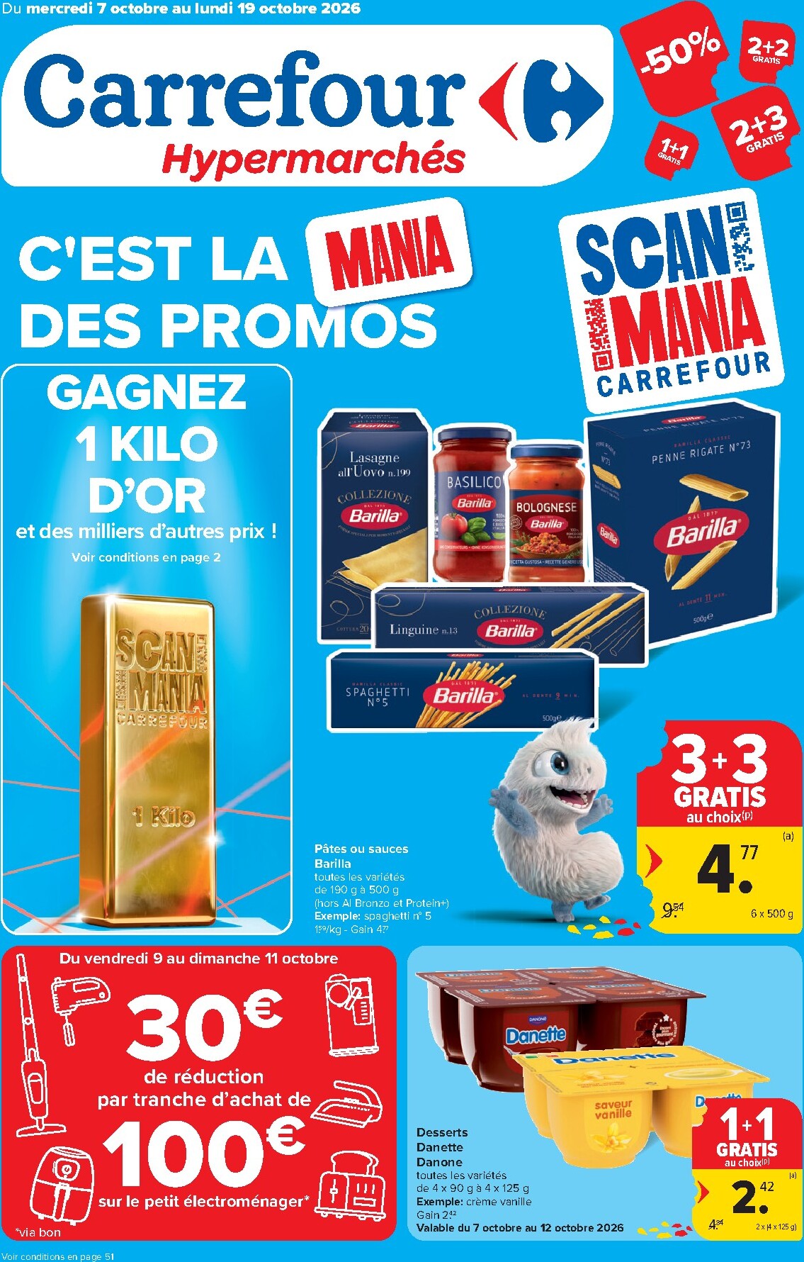Carrefour folder voor volgende week van woensdag 07/10/2026 tot maandag 19/10/2026