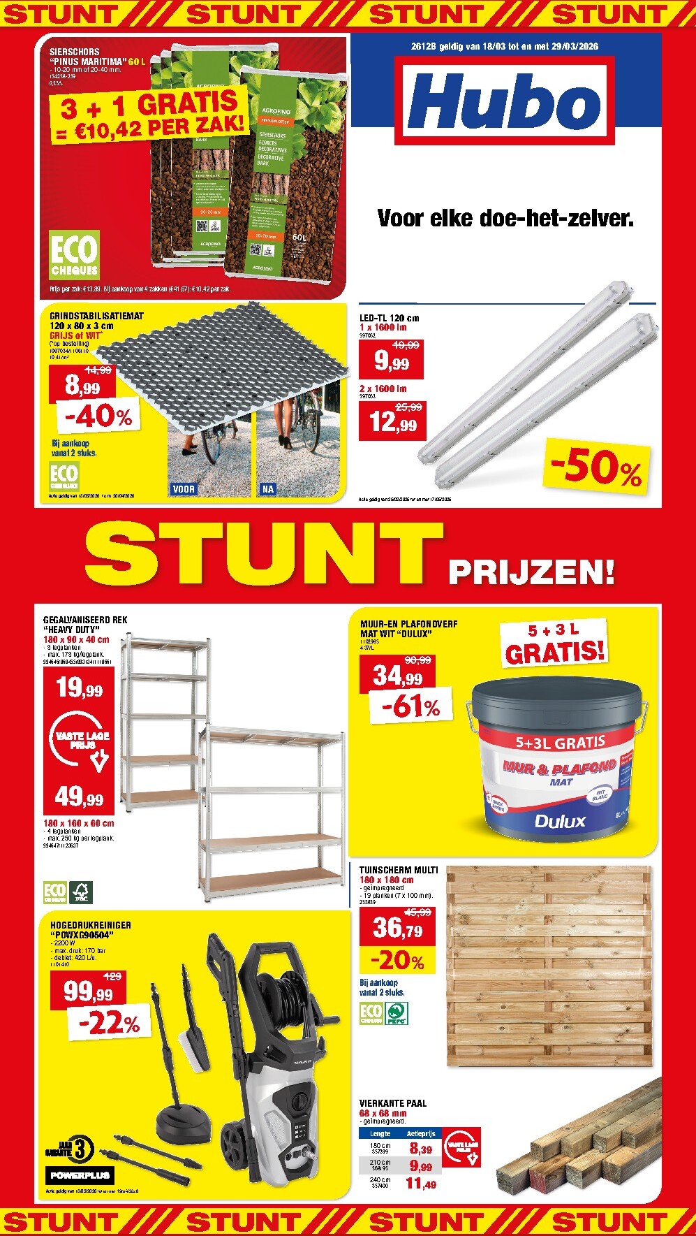 Ontdek de beste deals van LIDL (2+1 GRATIS op Freeway Cola), Hubo (-50% op verzinkte LED-TL buizen) en Delhaize (2+2 GRATIS op Milka chocolade-eieren) tot 2026-03-25 met de nieuwste promoties en kortingen