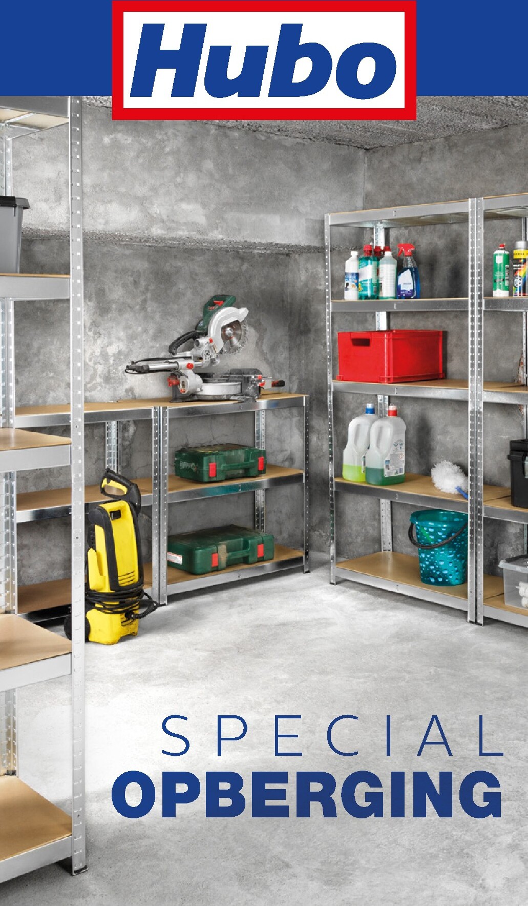 De Hubo - Opberging catalogus 2026 folder geldig vanaf 01/04/2026 t/m 31/08/2026