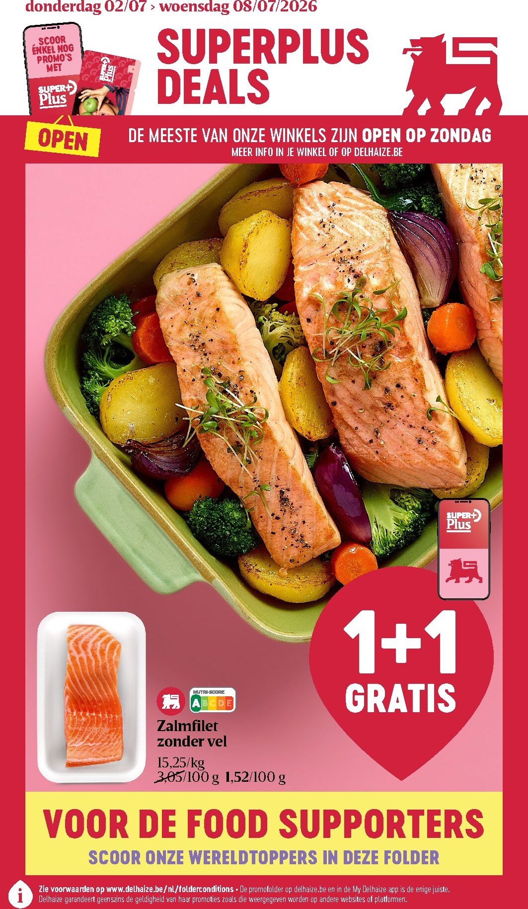 Toekomstige Delhaize folder geldig van donderdag 02/07/2026 tot woensdag 08/07/2026