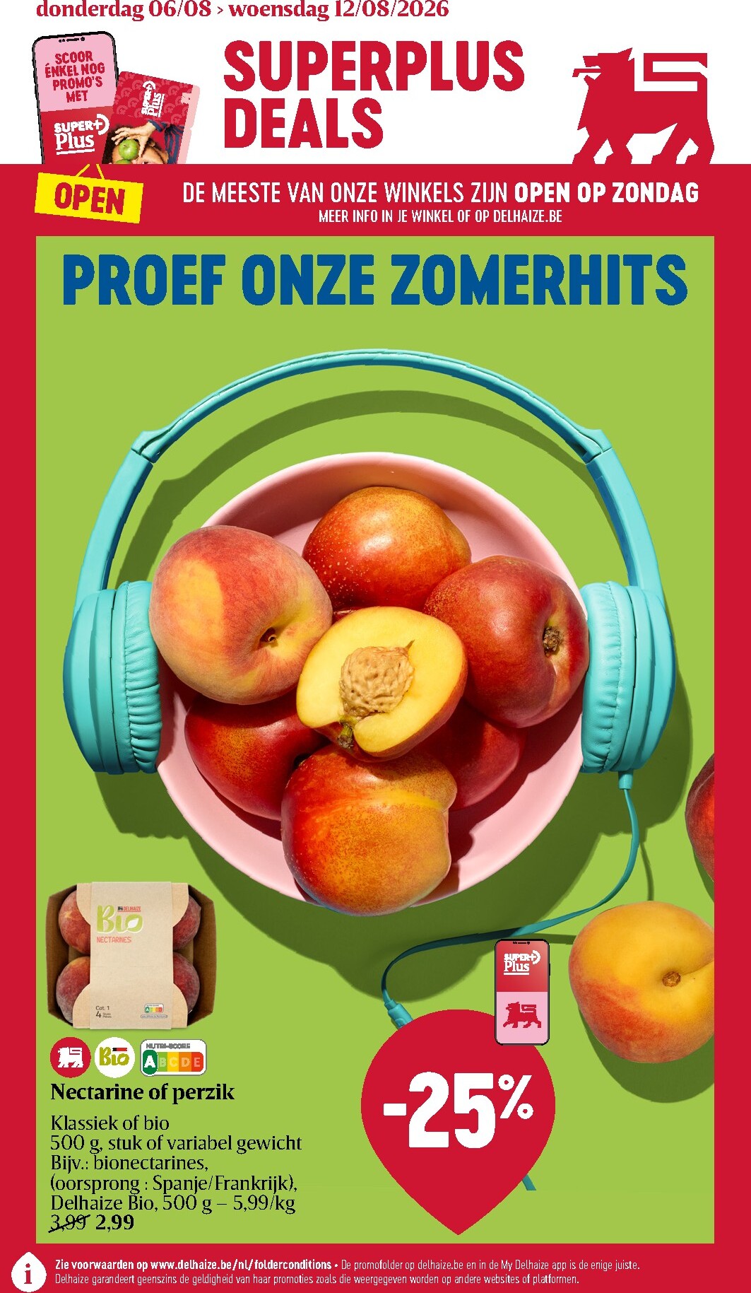 Toekomstige Delhaize folder geldig van donderdag 06/08/2026 tot woensdag 12/08/2026