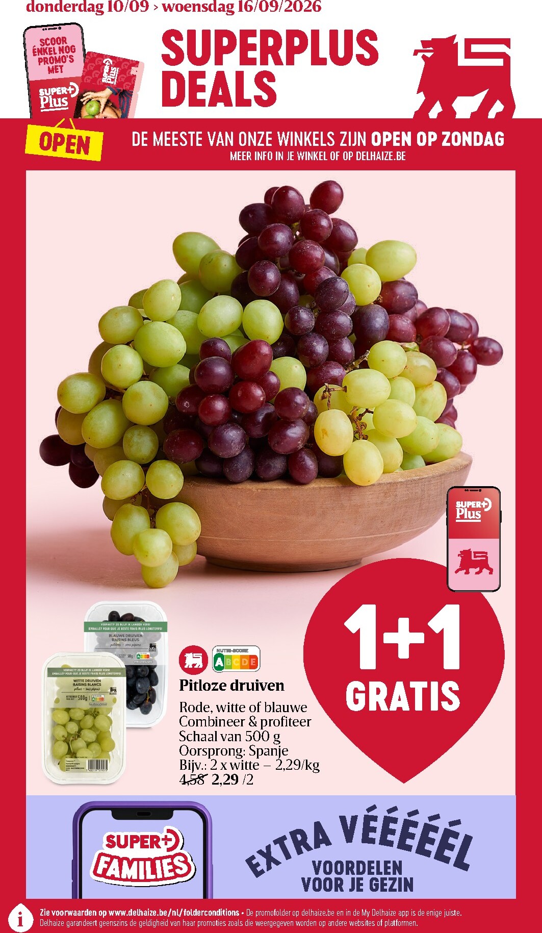 Toekomstige Delhaize folder geldig van donderdag 10/09/2026 tot woensdag 16/09/2026