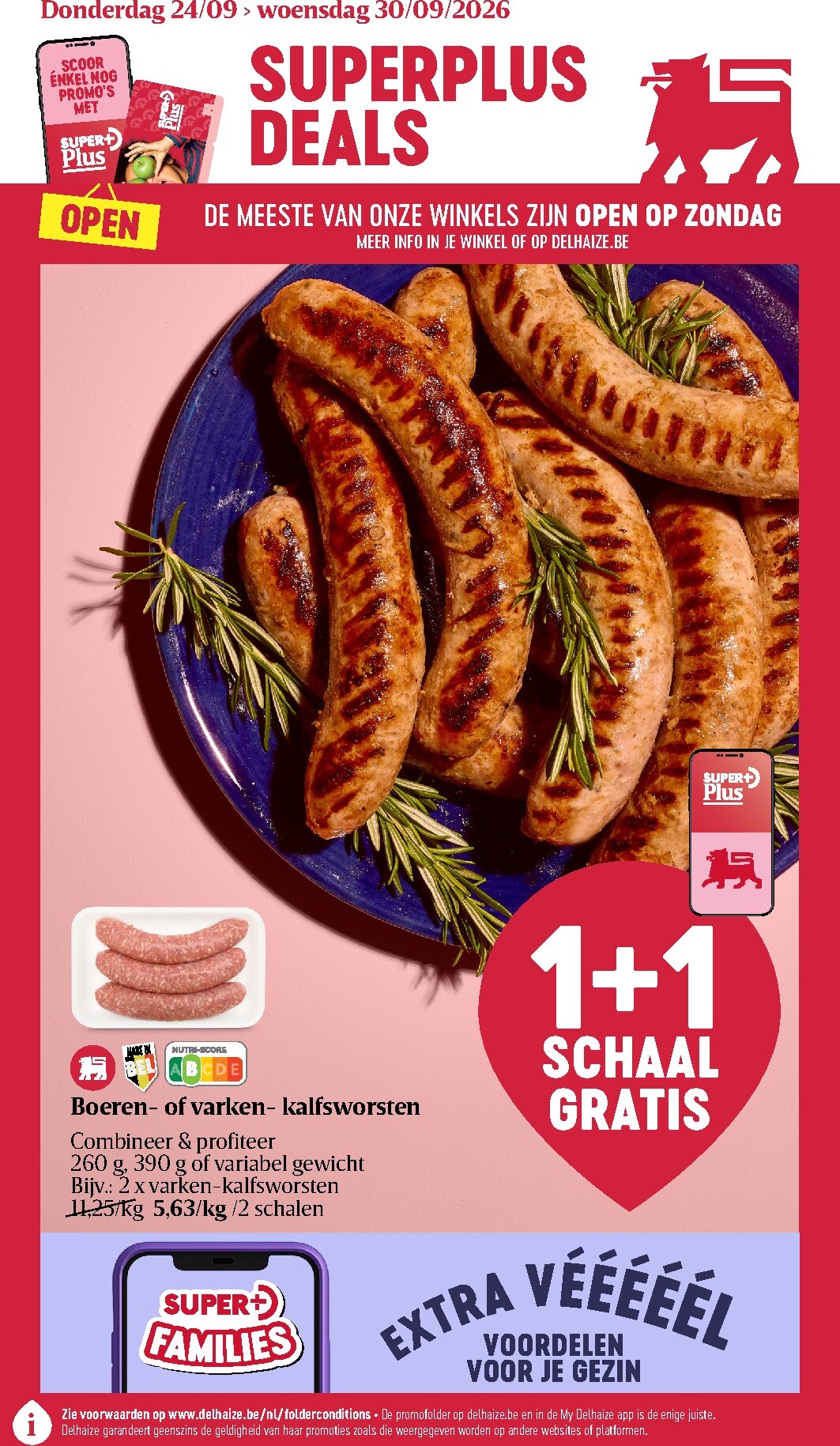 Toekomstige Delhaize folder geldig van donderdag 24/09/2026 tot woensdag 30/09/2026