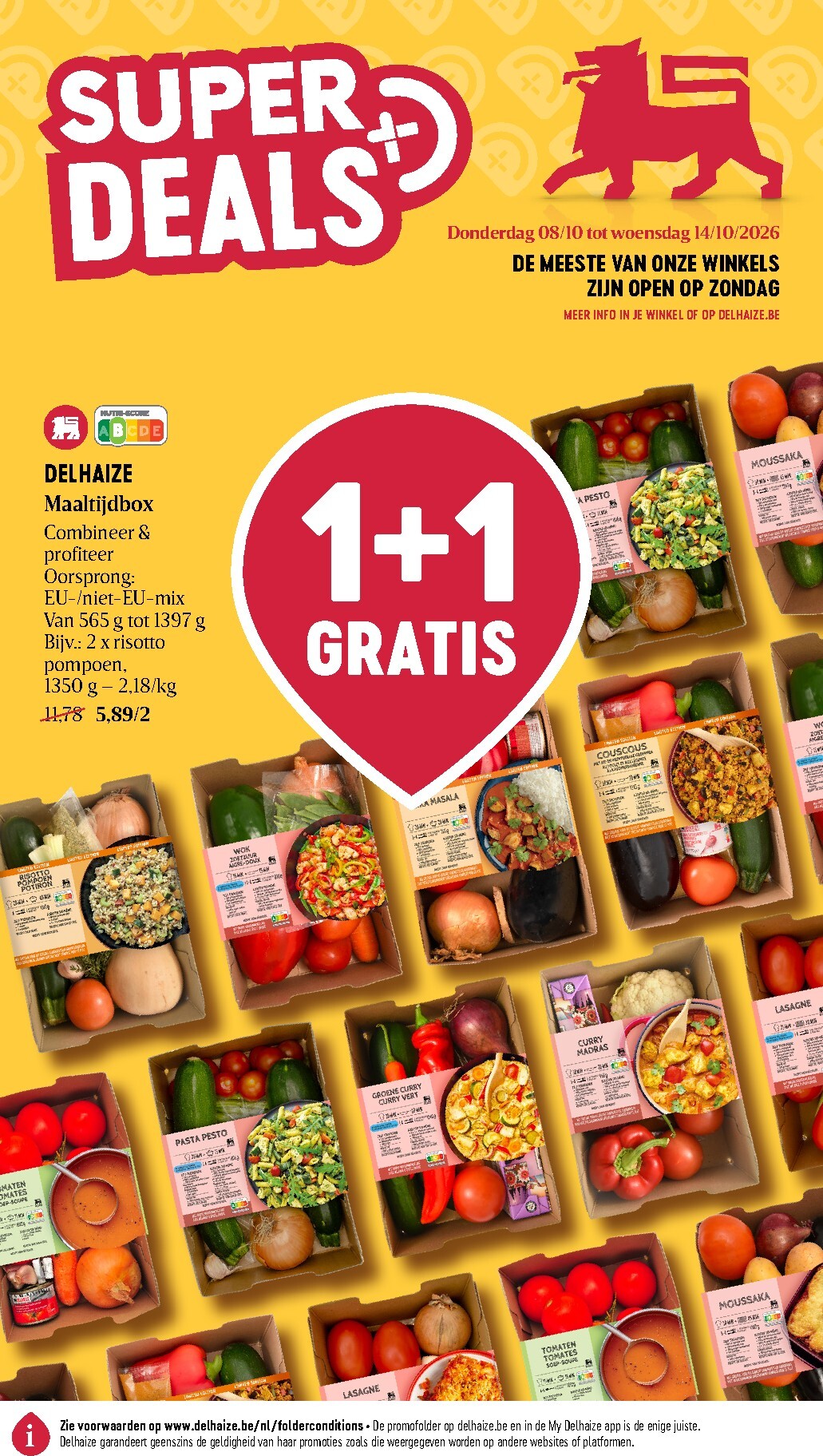 Toekomstige Delhaize folder geldig van donderdag 08/10/2026 tot woensdag 14/10/2026