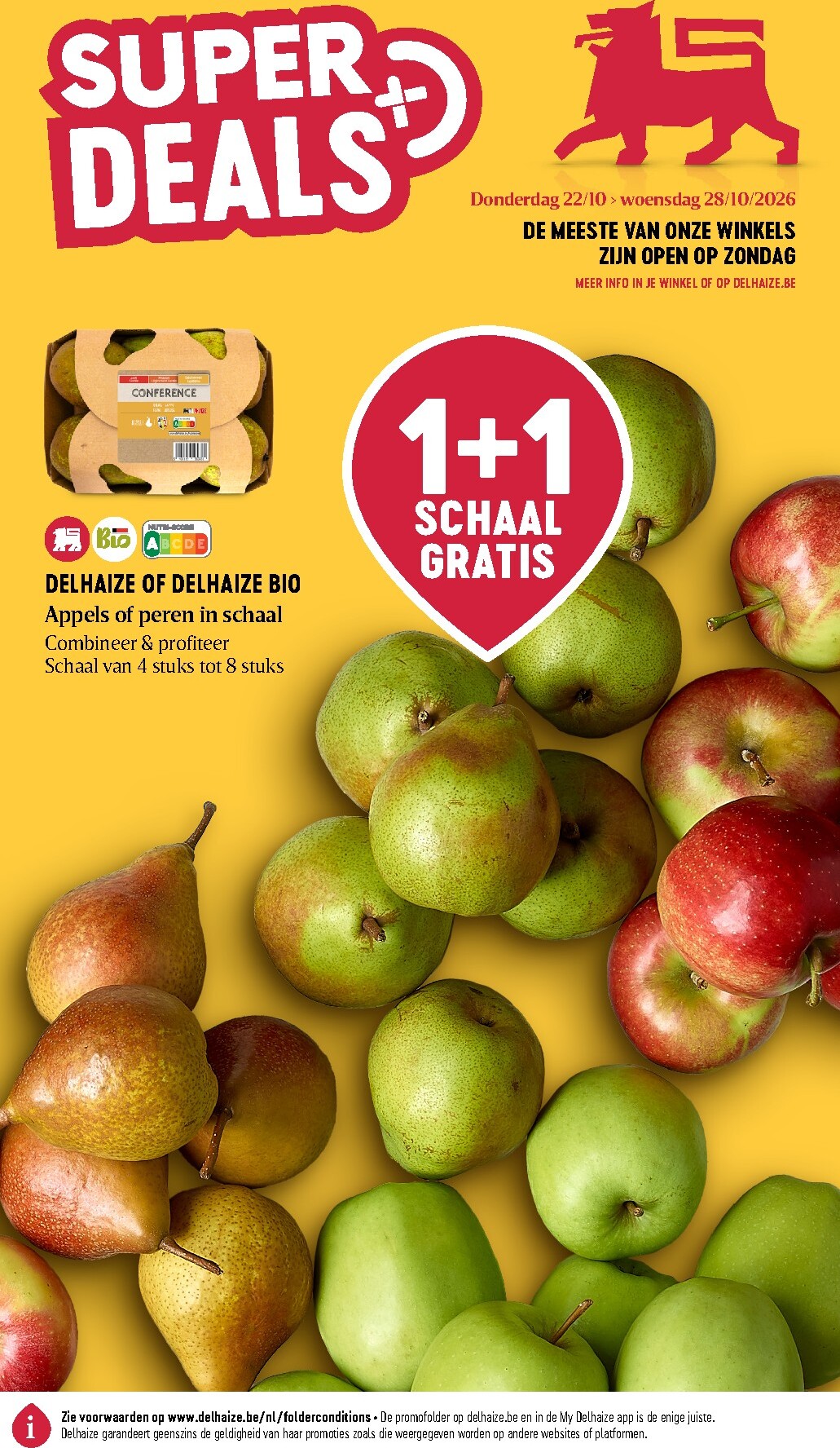 Toekomstige Delhaize folder geldig van donderdag 22/10/2026 tot woensdag 28/10/2026