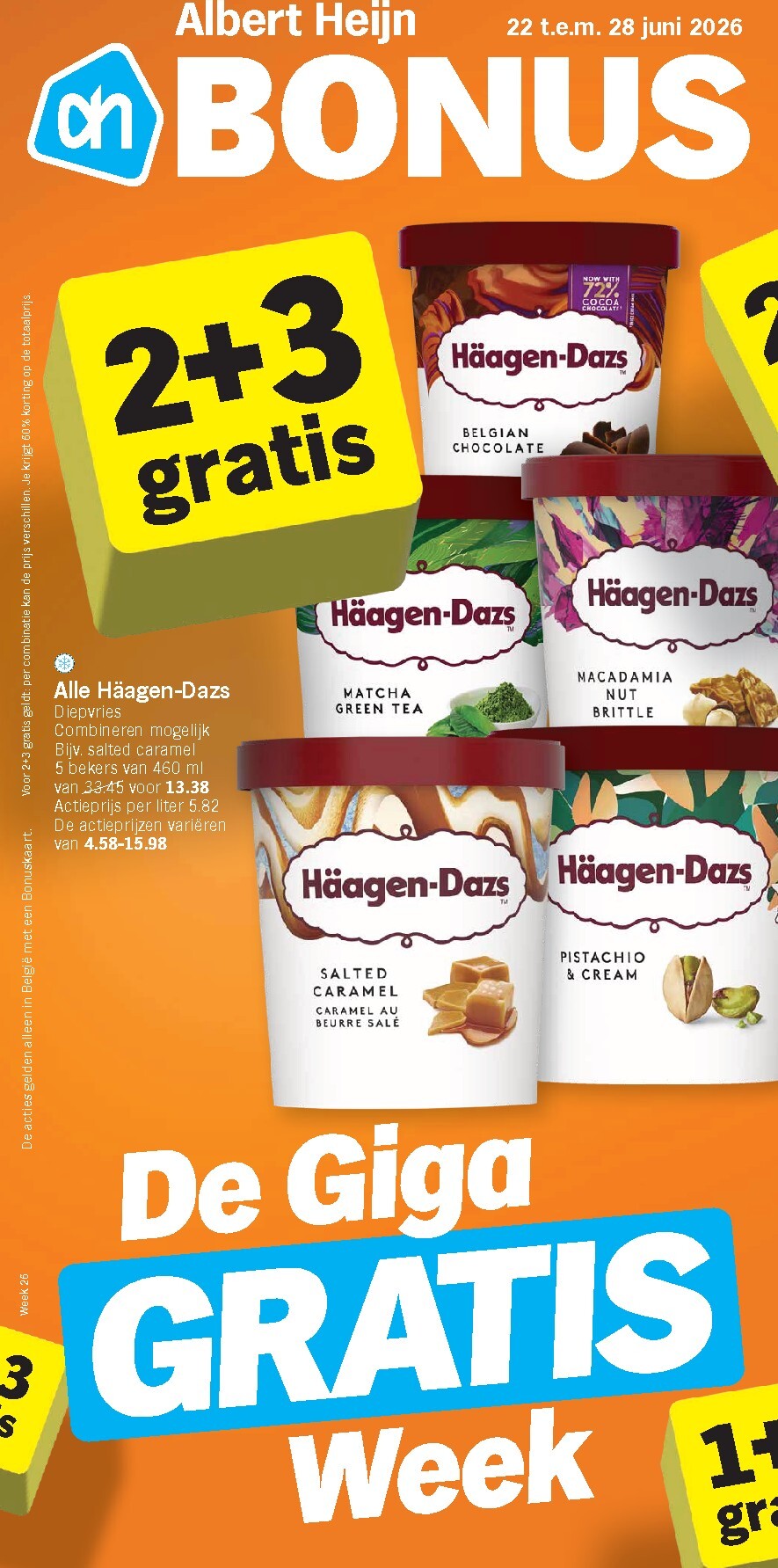 Albert Heijn folder voor volgende week van maandag 22/06/2026 tot zondag 28/06/2026