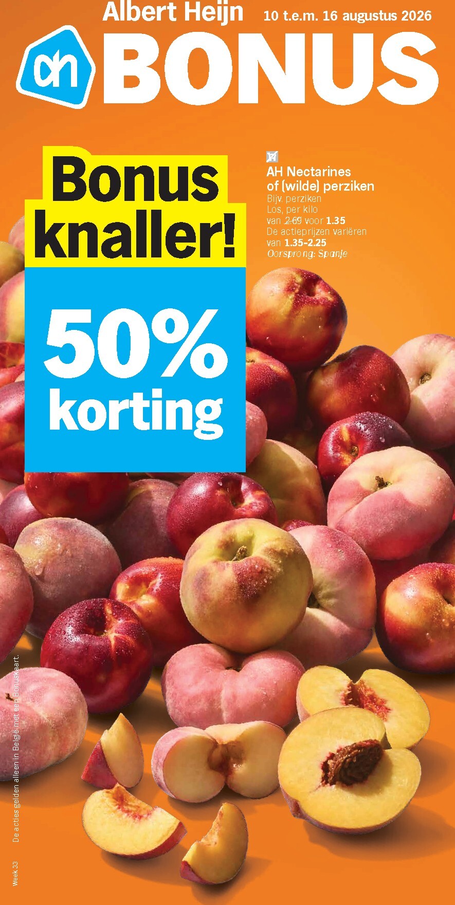 Albert Heijn folder voor volgende week van maandag 10/08/2026 tot zondag 16/08/2026