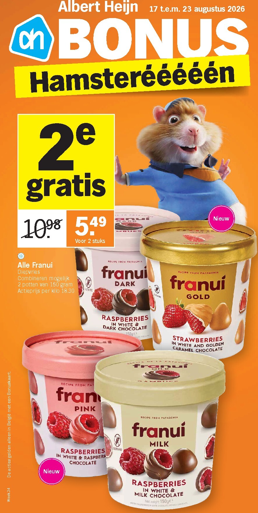 Albert folder voor volgende week van maandag 17/08/2026 tot zondag 23/08/2026