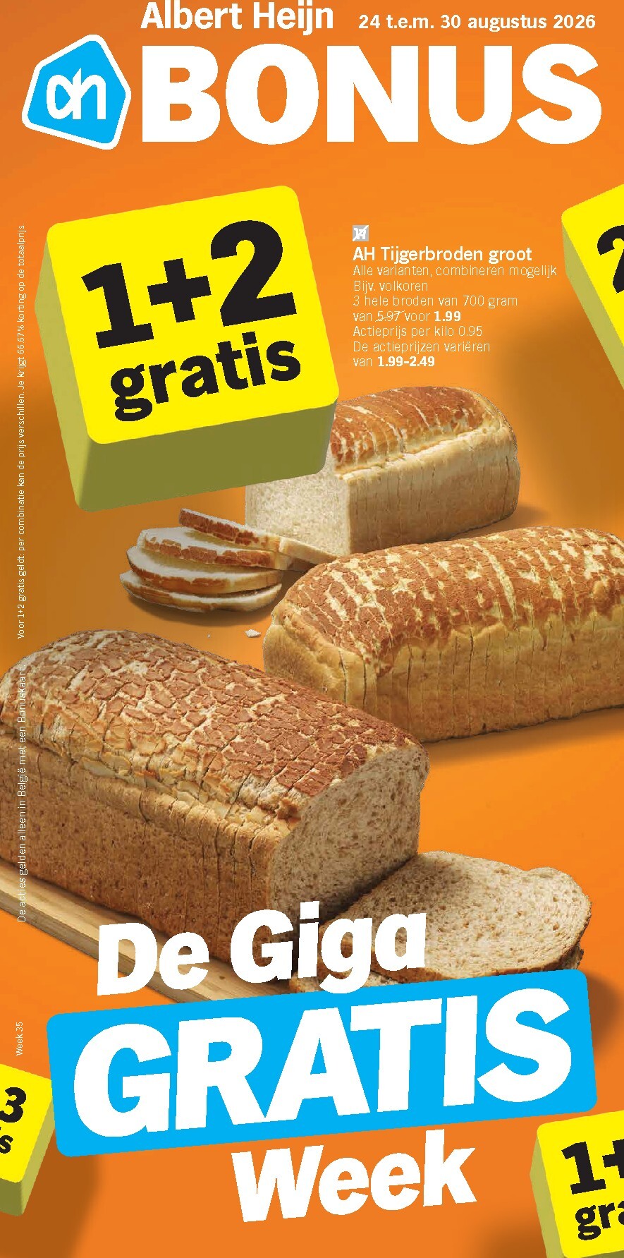 Albert Heijn folder voor volgende week van maandag 24/08/2026 tot zondag 30/08/2026
