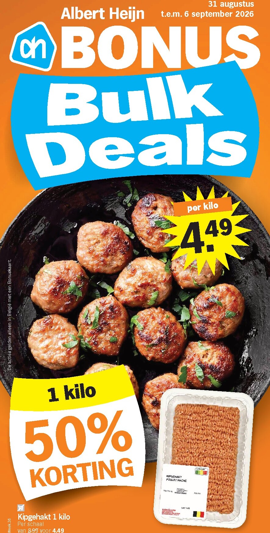 Albert Heijn folder voor volgende week van maandag 31/08/2026 tot zondag 06/09/2026