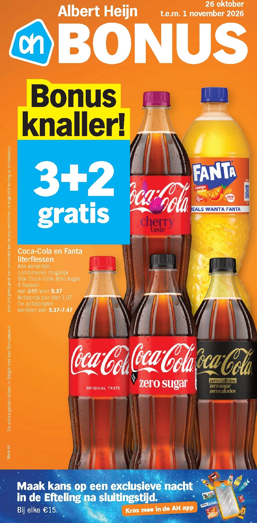 Albert Heijn folder voor volgende week van maandag 26/10/2026 tot zondag 01/11/2026