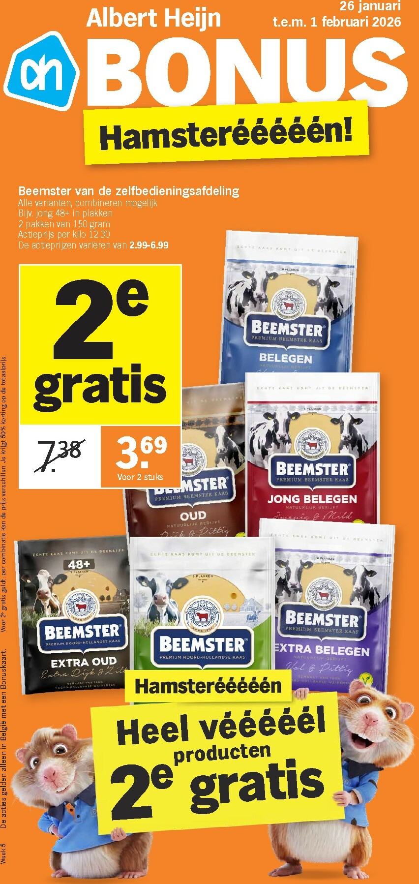 De Albert Heijn folder geldig vanaf 26/01 t/m 01/02