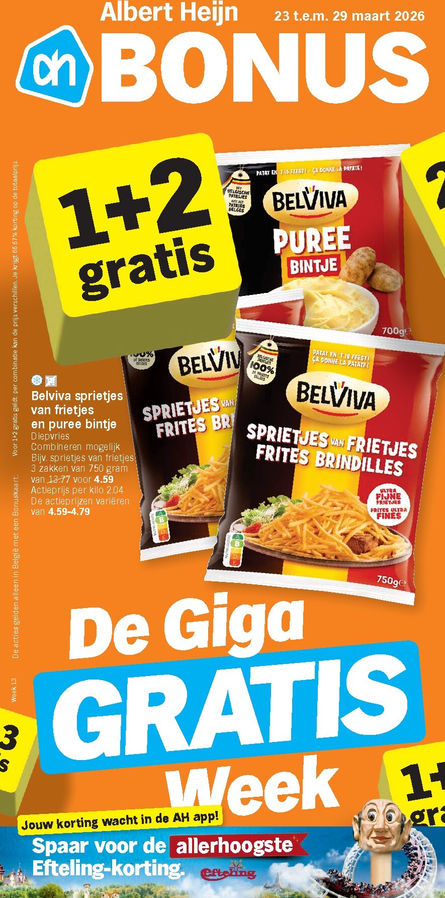 De Albert Heijn folder geldig vanaf 23/03/2026 t/m 29/03/2026