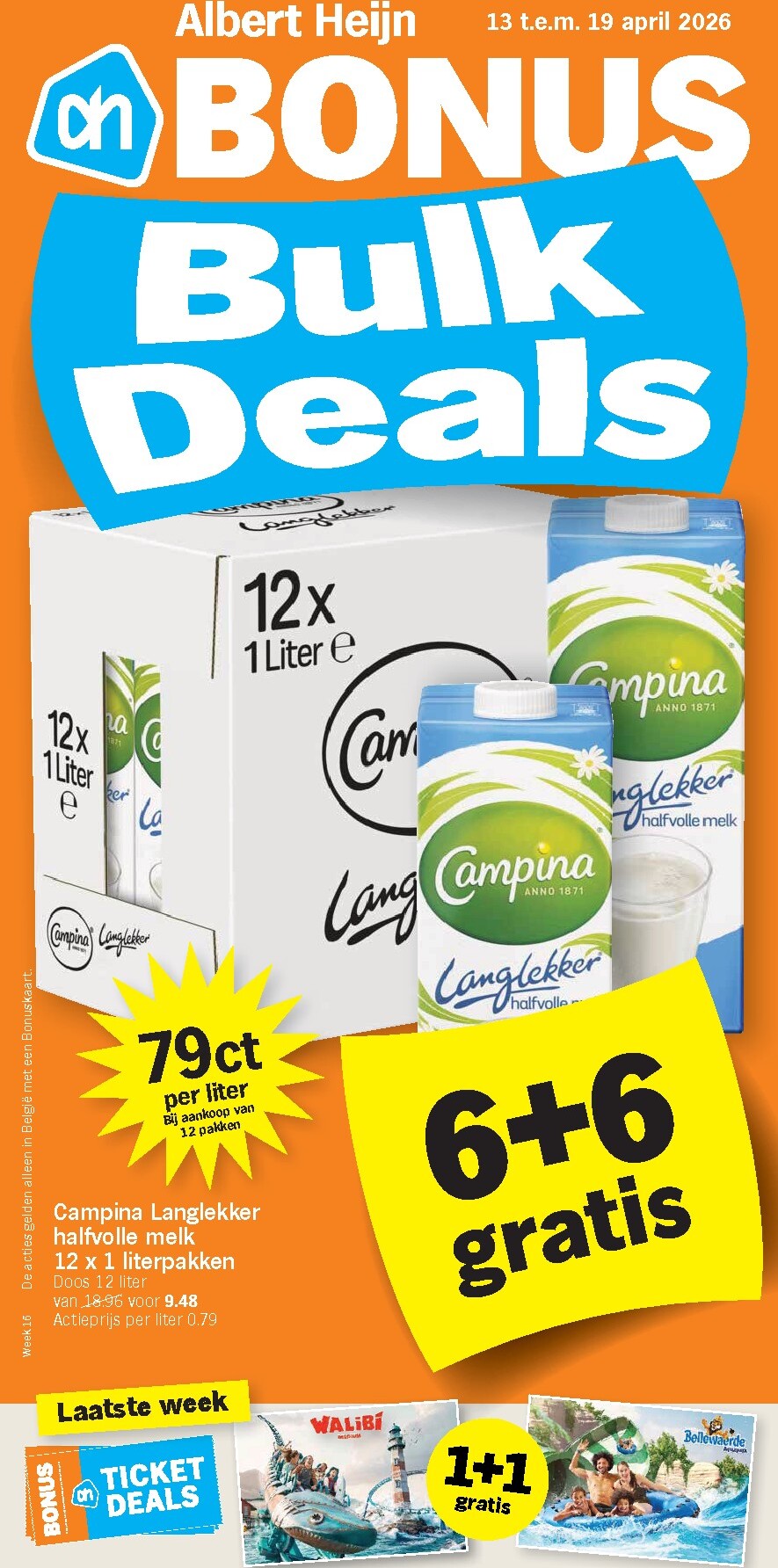 Albert Heijn folder voor volgende week van maandag 13/04/2026 tot zondag 19/04/2026